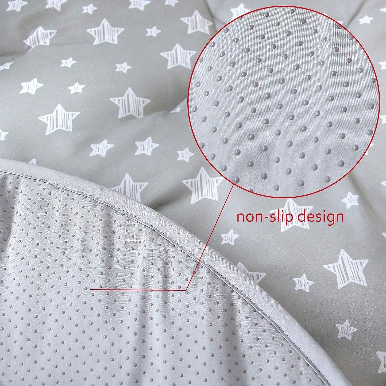 Alfombra Redonda de Juego Moonsea 1.02m Acolchada Antideslizante