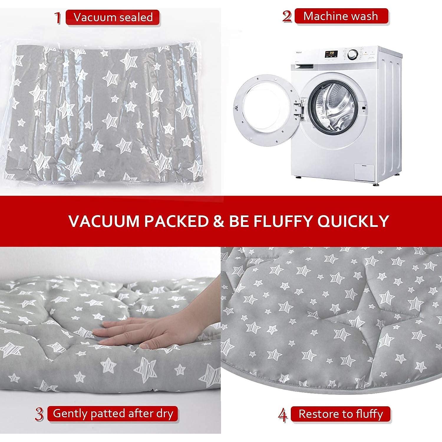 Alfombra Redonda de Juego Moonsea 1.02m Acolchada Antideslizante