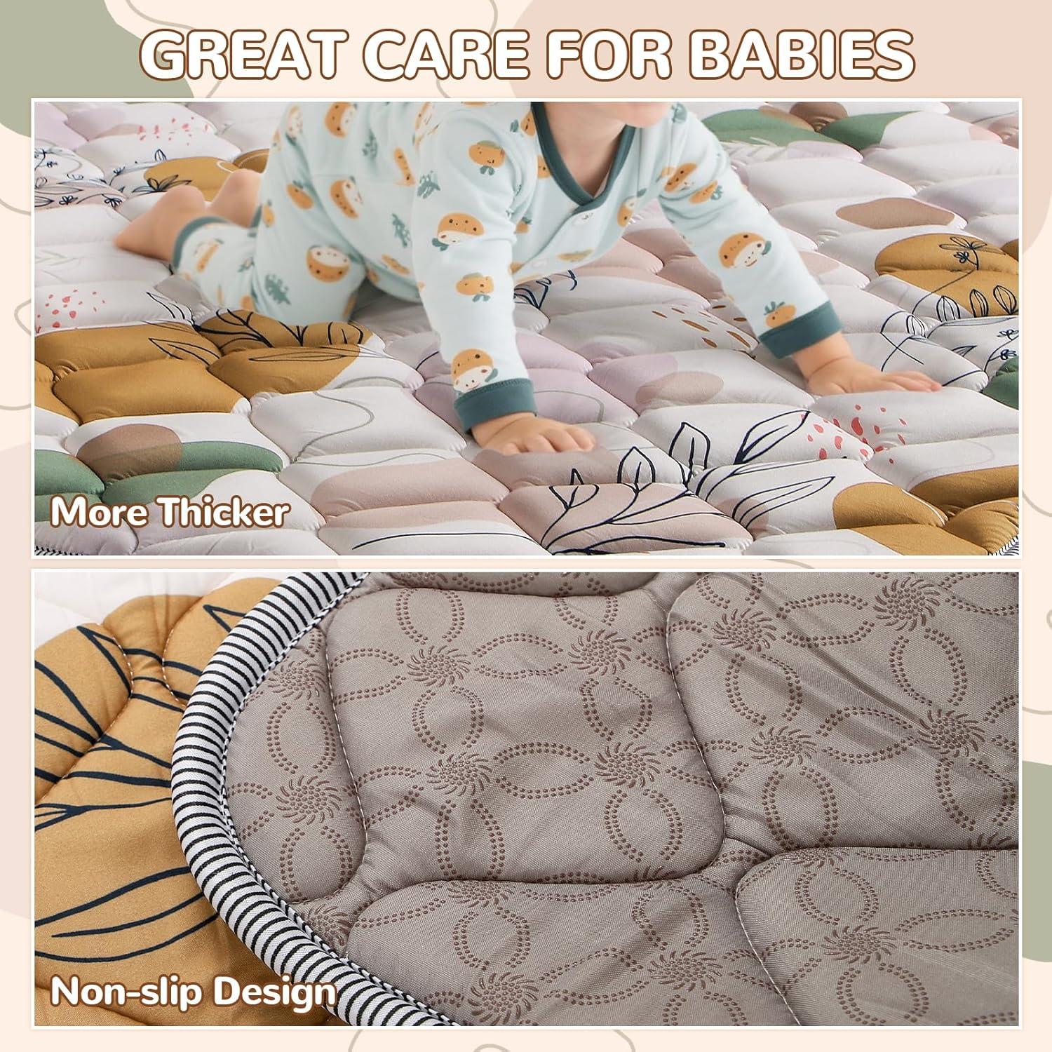 Alfombra de Juego Boho DESSPORTS 165.1x127CM Antideslizante