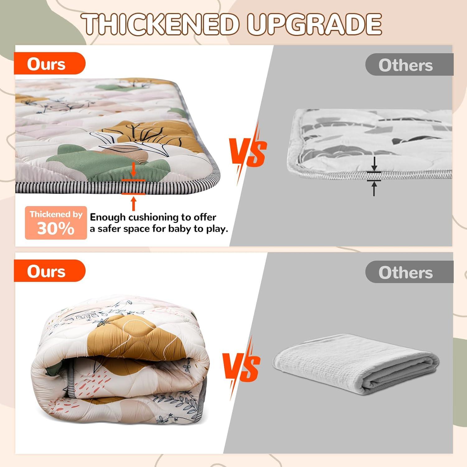 Alfombra de Juego Boho DESSPORTS 165.1x127CM Antideslizante