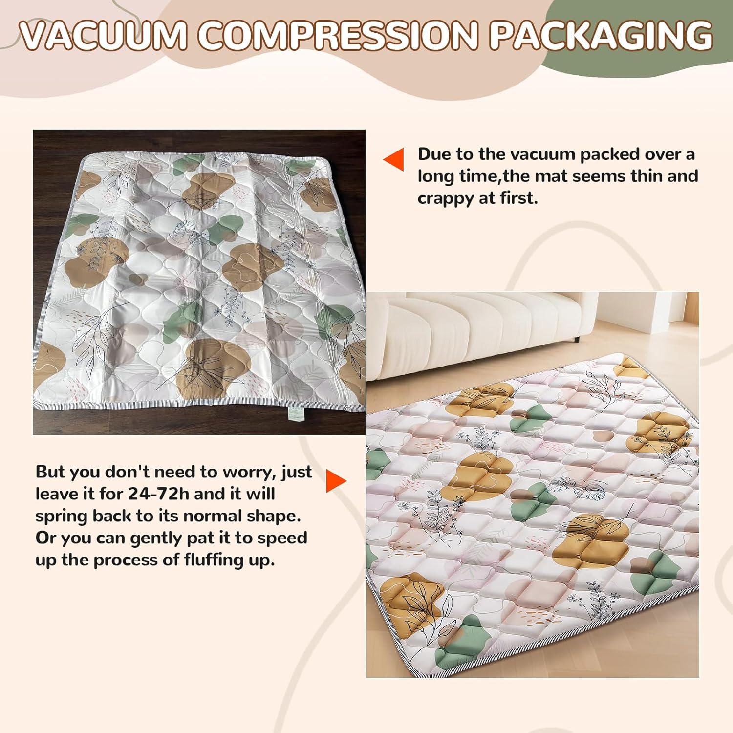 Alfombra de Juego Boho DESSPORTS 165.1x127CM Antideslizante