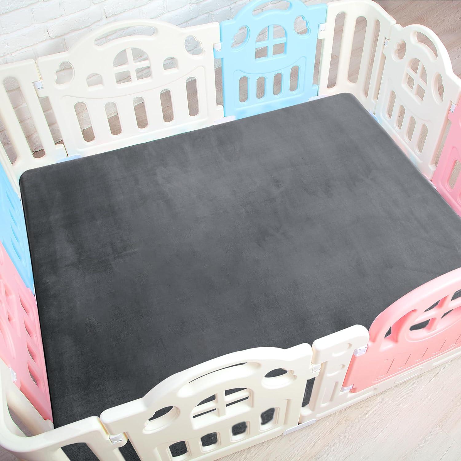 Alfombra de Juego BALAPET de Espuma Viscoelástica 187x127 cm Gris