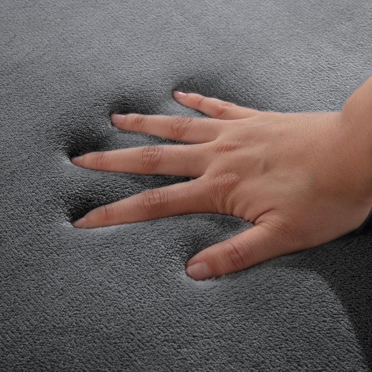 Alfombra de Juego BALAPET de Espuma Viscoelástica 187x127 cm Gris