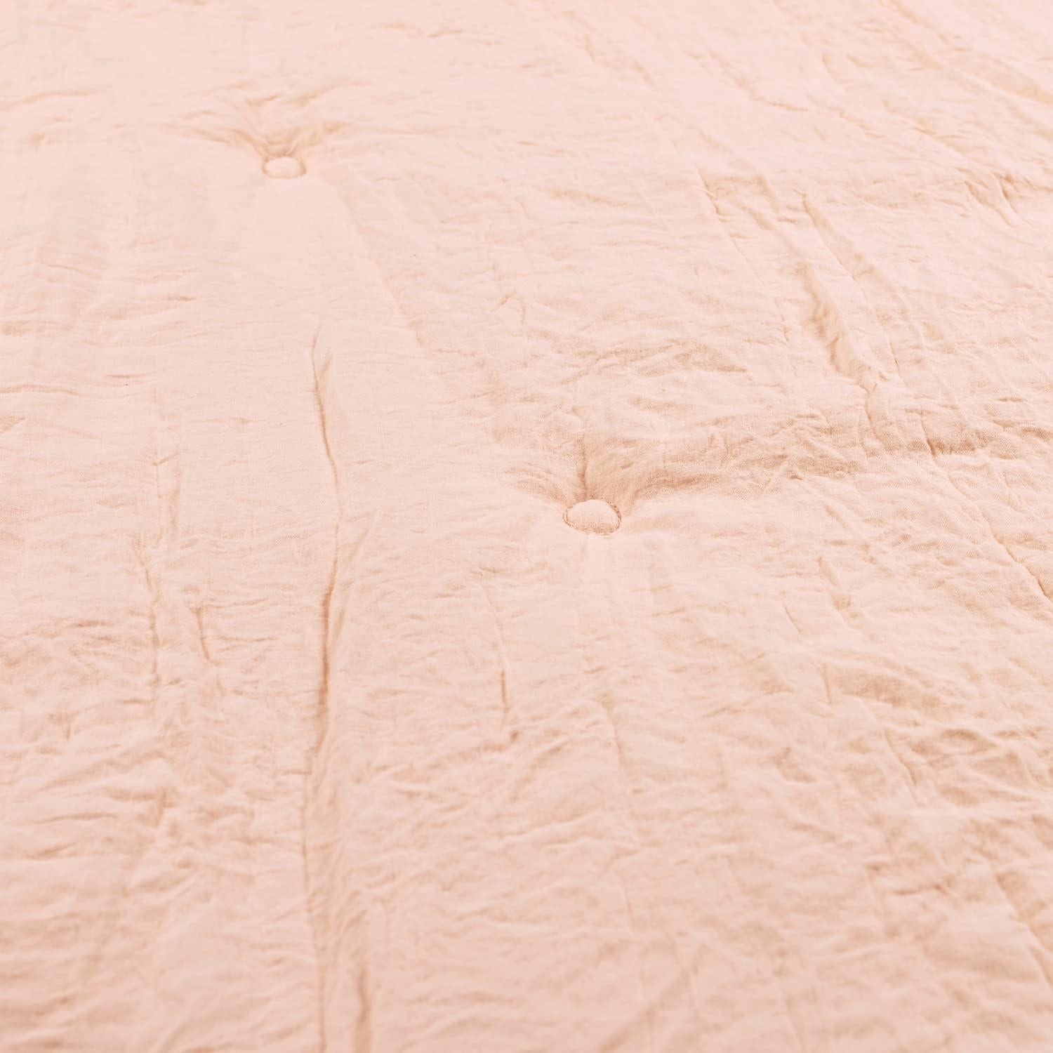 Alfombra de Juego Redonda Lush Decor 91.44 cm Rosa Suave