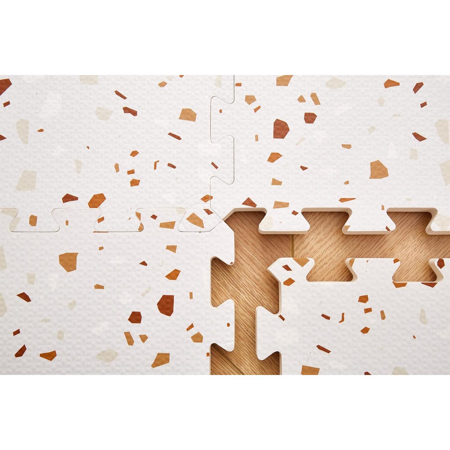 Alfombra de Juego Extra Grande Genérico Terrazzo 180x120 cm