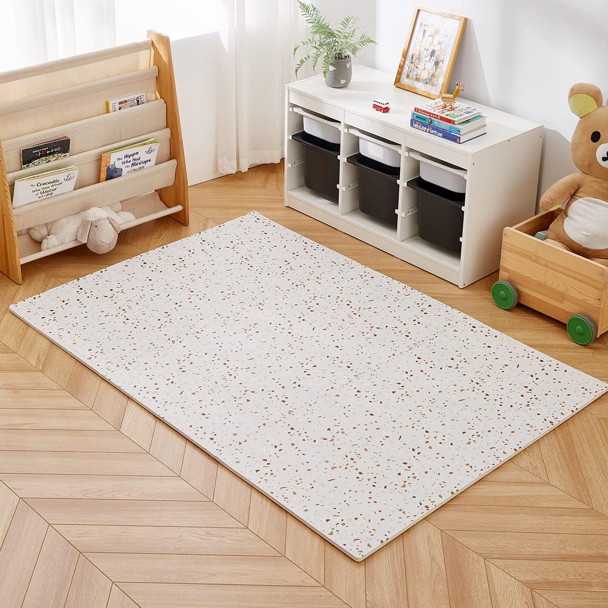 Alfombra de Juego Extra Grande Genérico Terrazzo 180x120 cm