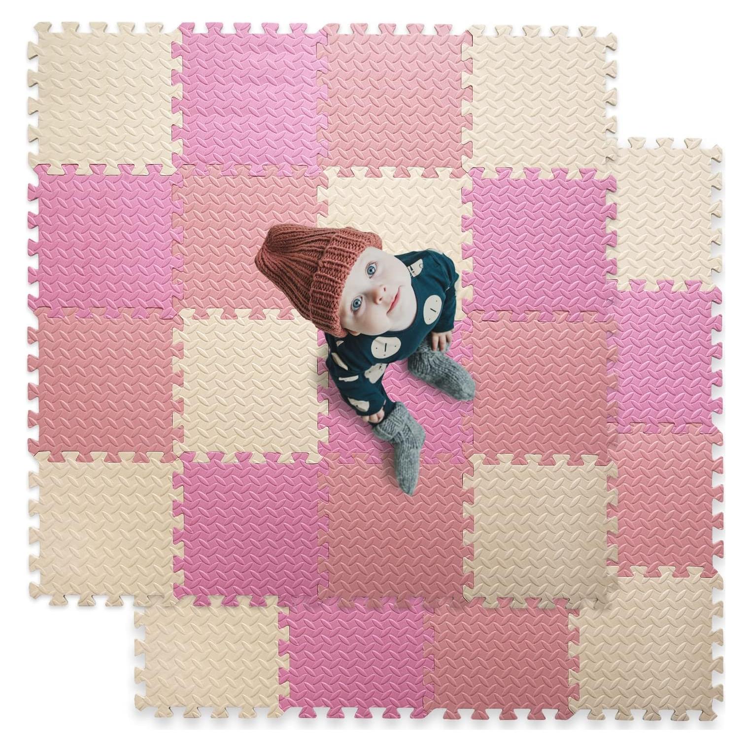 16 Azulejos Alfombra de Juego de Espuma Tamiplay 30x30 cm