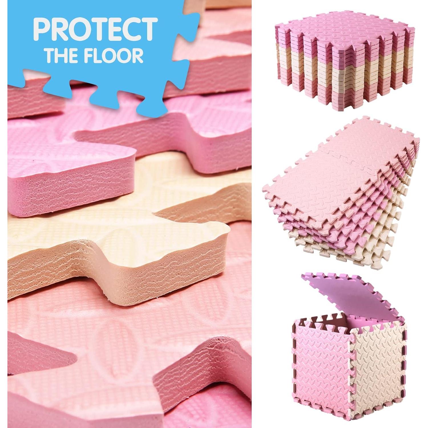 16 Azulejos Alfombra de Juego de Espuma Tamiplay 30x30 cm