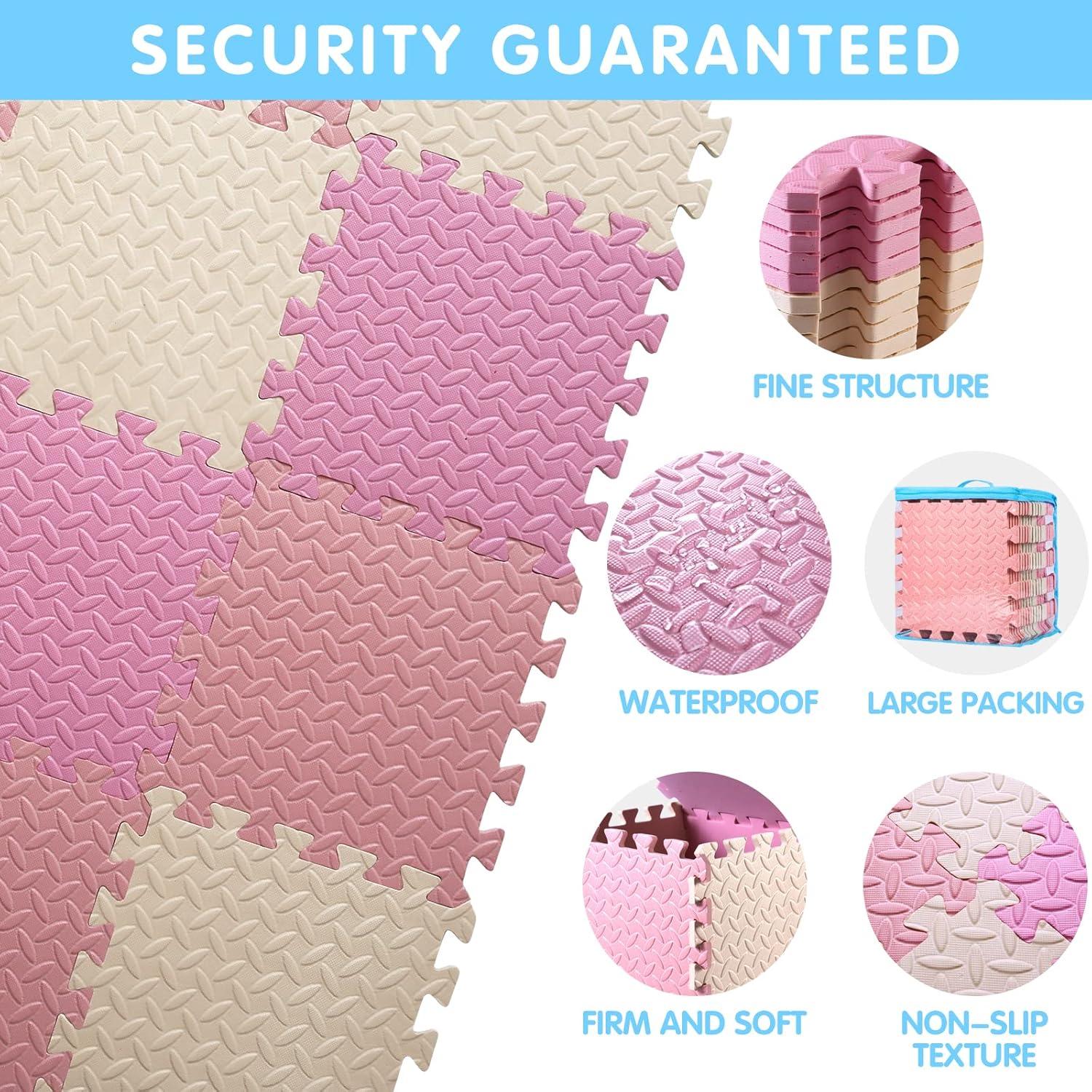 16 Azulejos Alfombra de Juego de Espuma Tamiplay 30x30 cm