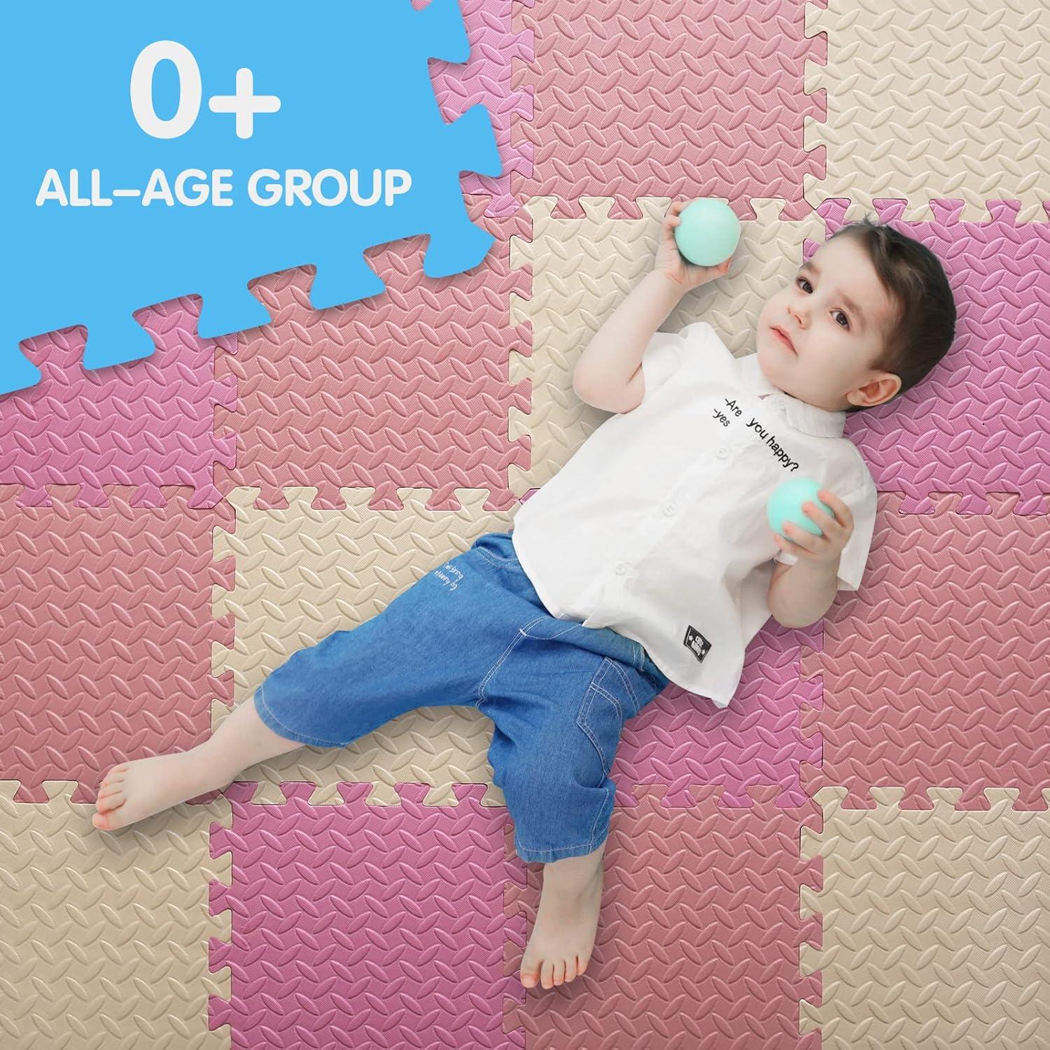 16 Azulejos Alfombra de Juego de Espuma Tamiplay 30x30 cm