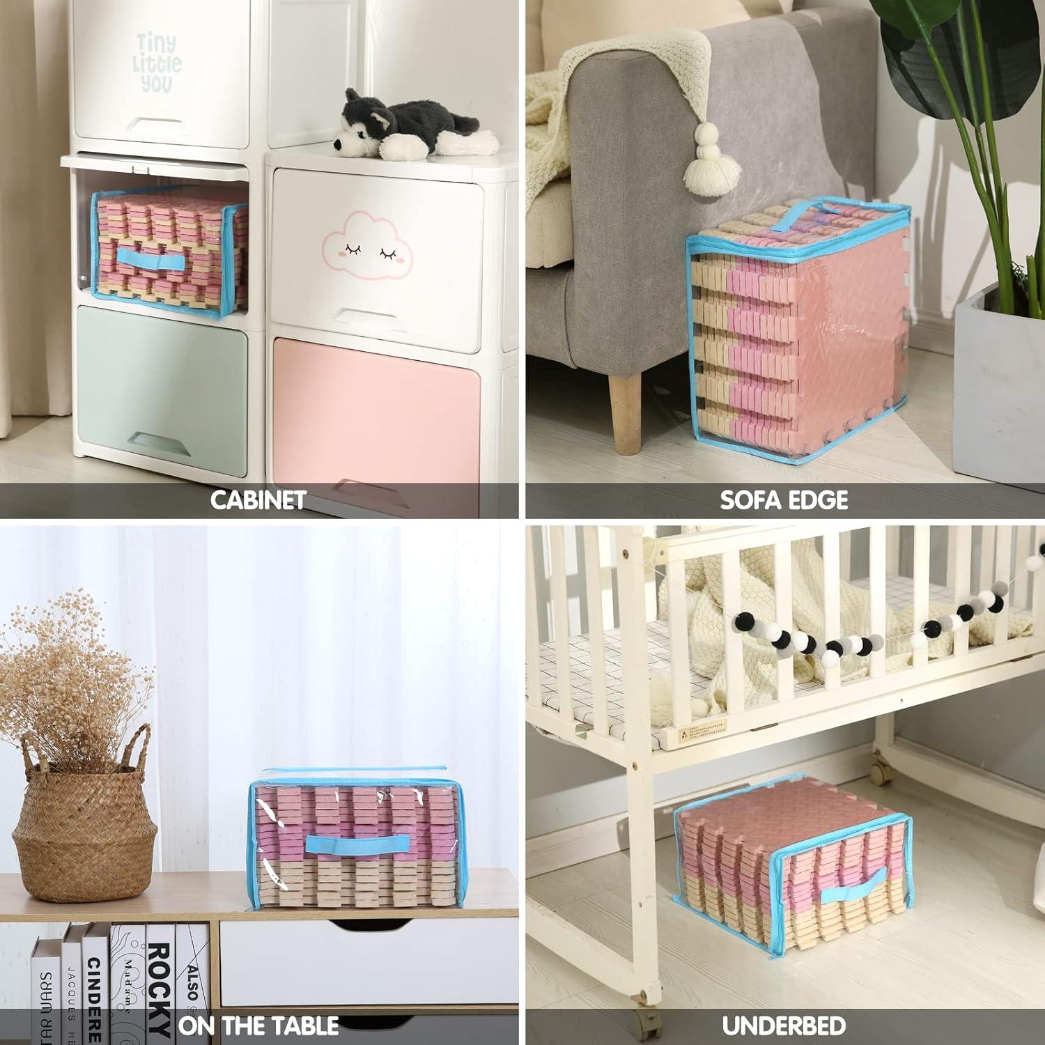 16 Azulejos Alfombra de Juego de Espuma Tamiplay 30x30 cm