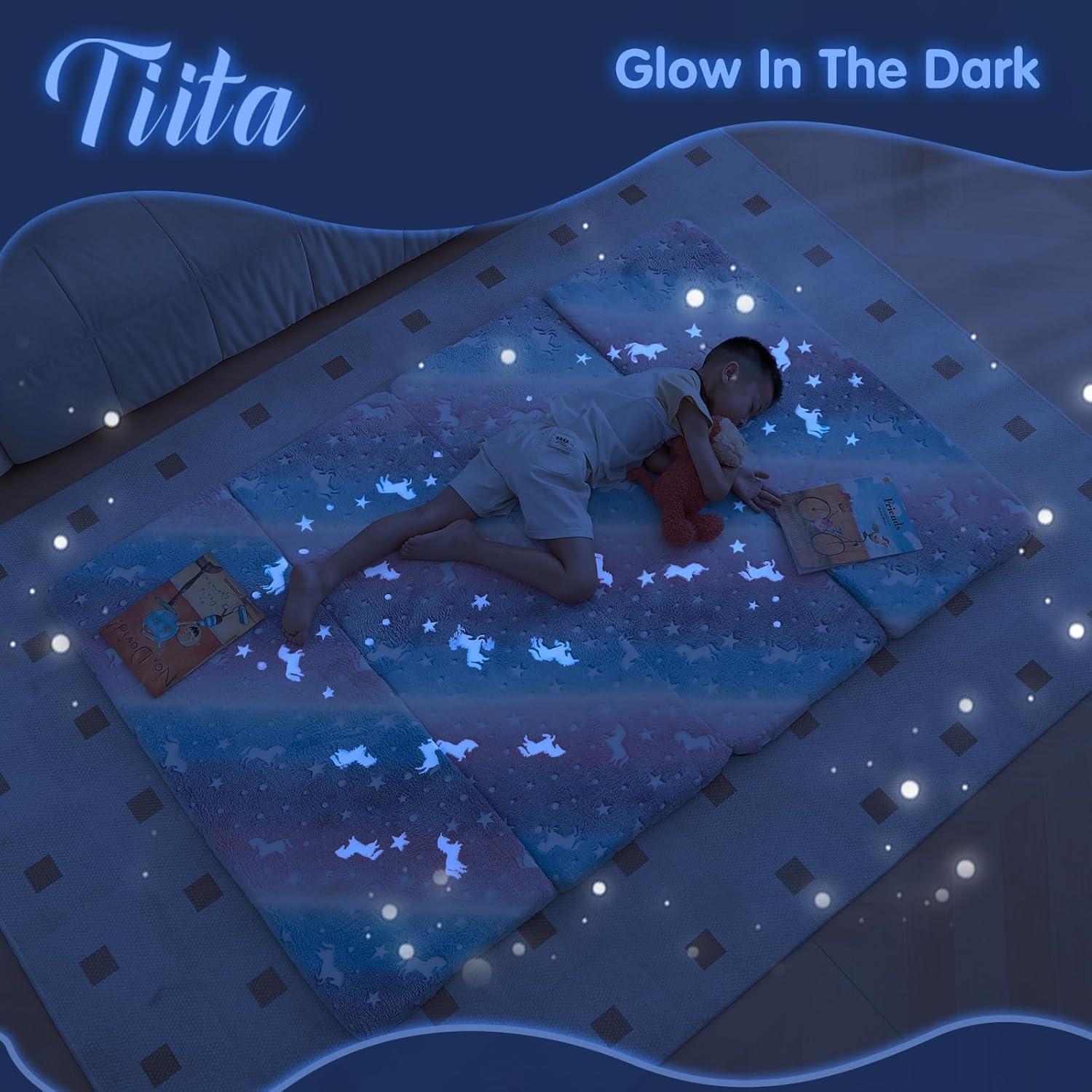 Colchón Plegable Tiita Kids 184x122 cm Alfombra de Juego