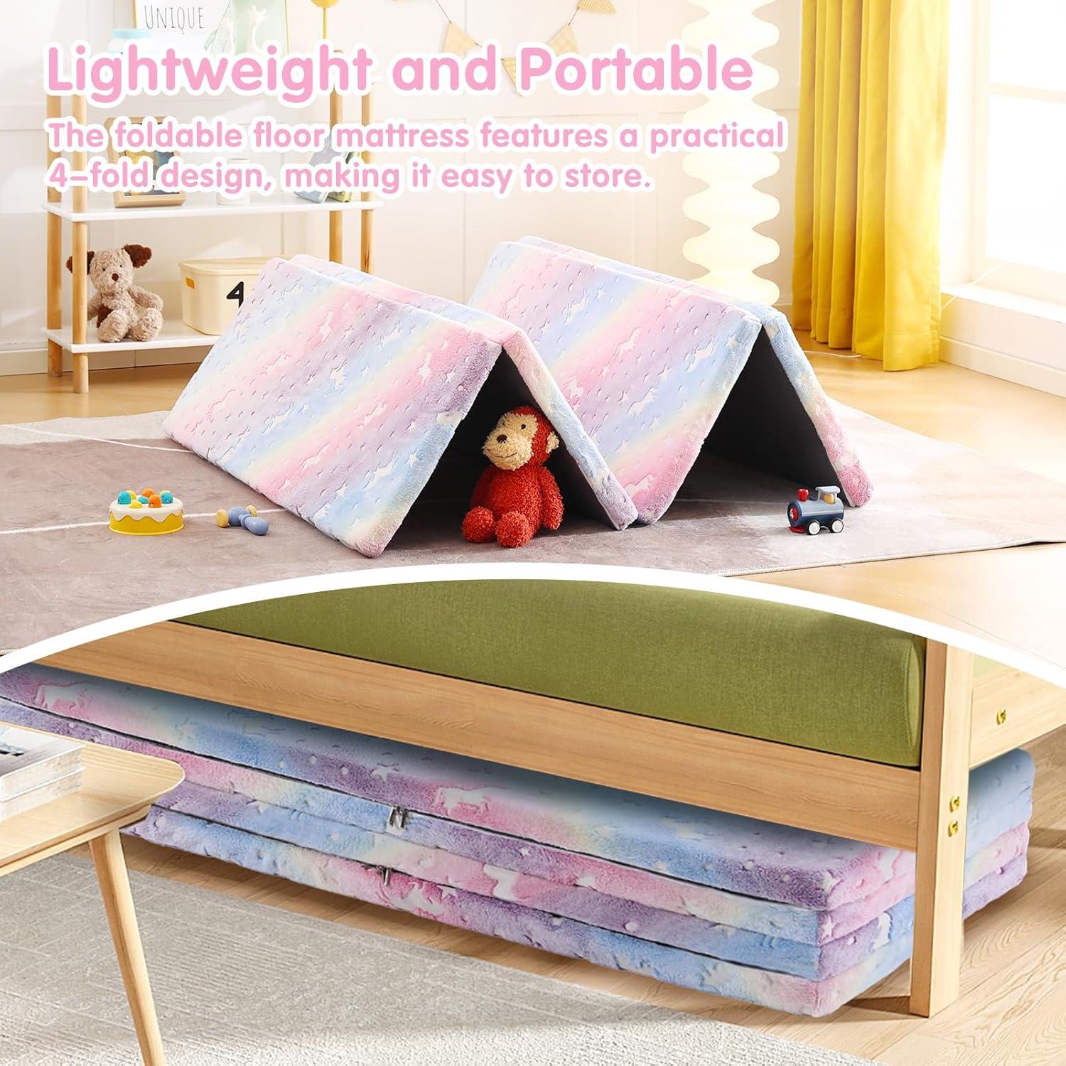 Colchón Plegable Tiita Kids 184x122 cm Alfombra de Juego