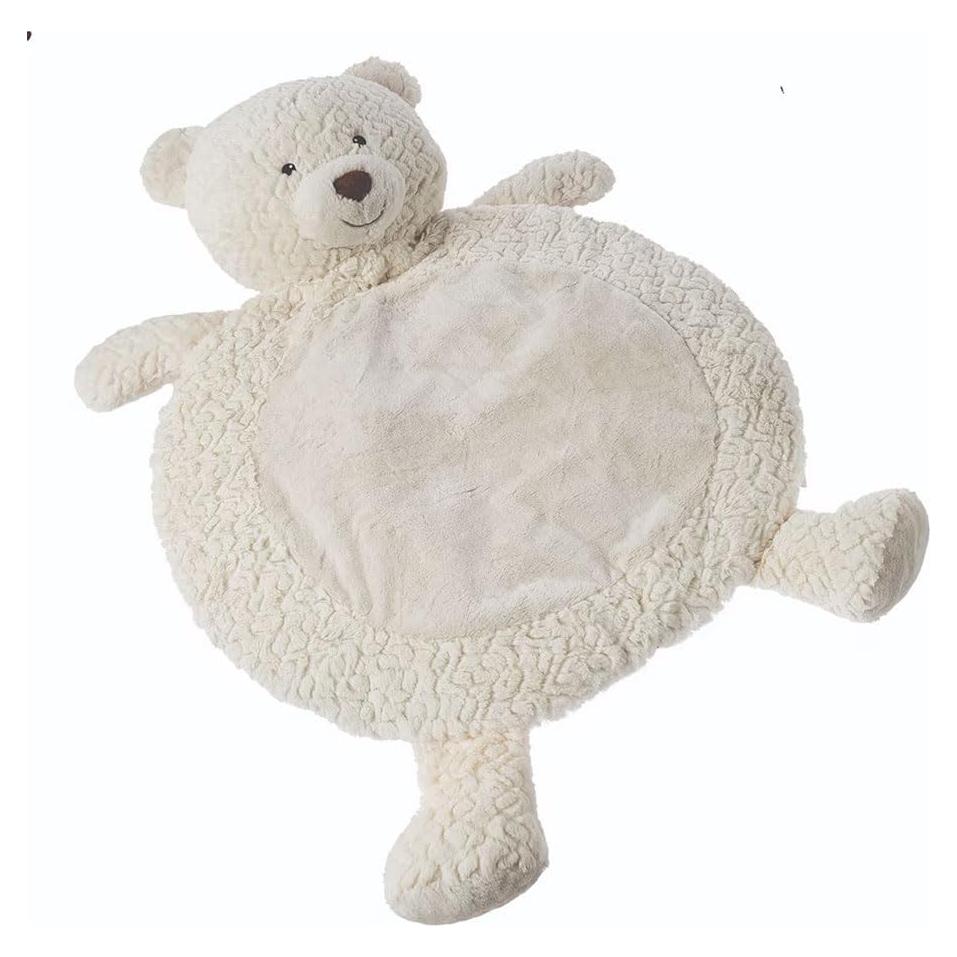 Alfombra para Bebés Mary Meyer Osito Crema 79x58 cm Acolchada