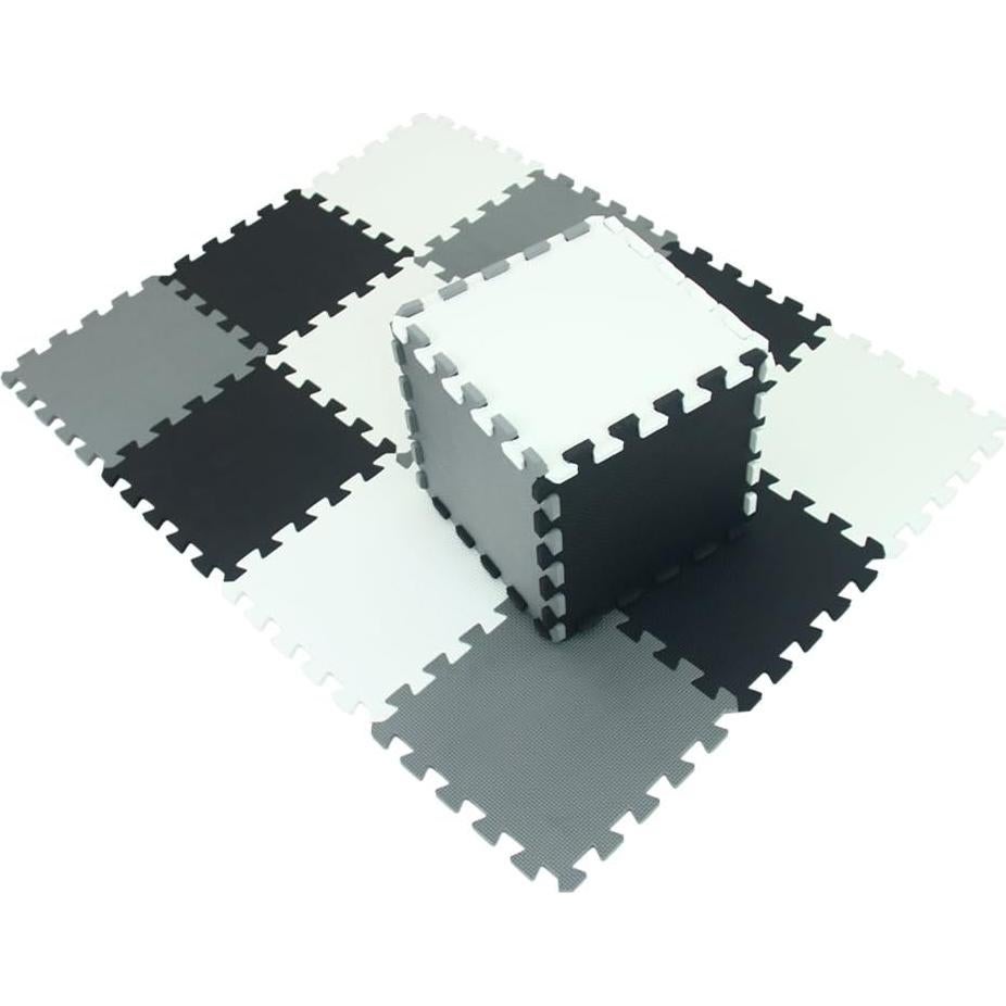 Alfombra de Juego XMTMMD 18 Piezas EVA Interconectables 1.46 m²