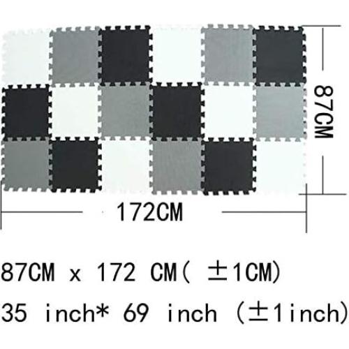 Alfombra de Juego XMTMMD 18 Piezas EVA Interconectables 1.46 m²