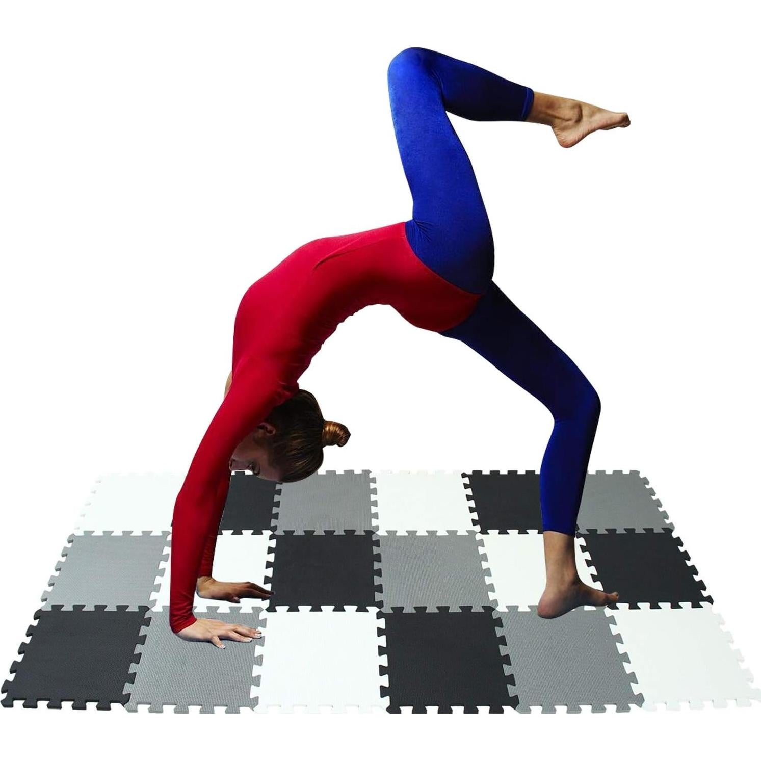 Alfombra de Juego XMTMMD 18 Piezas EVA Interconectables 1.46 m²