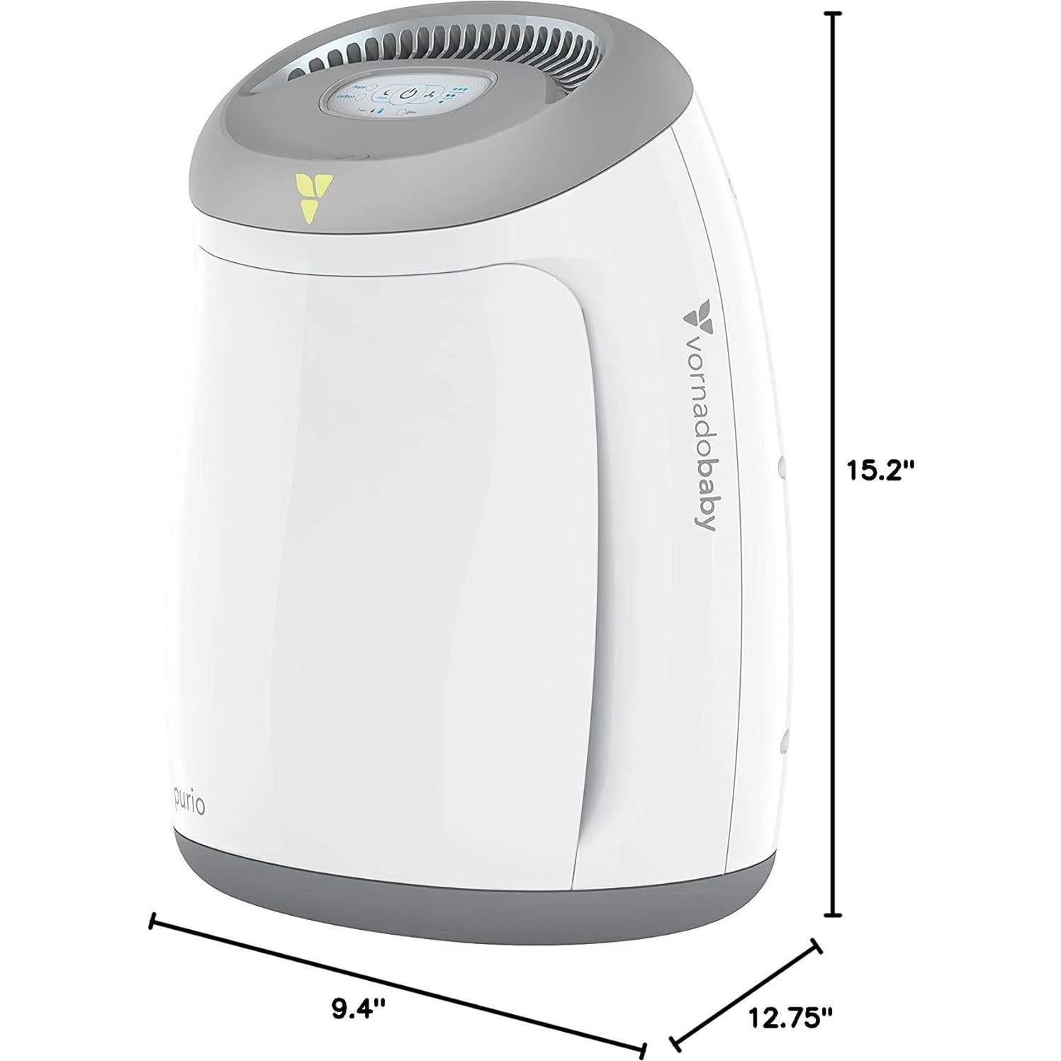 Purificador de Aire Vornadobaby AC1-0040-43 con Filtro HEPA