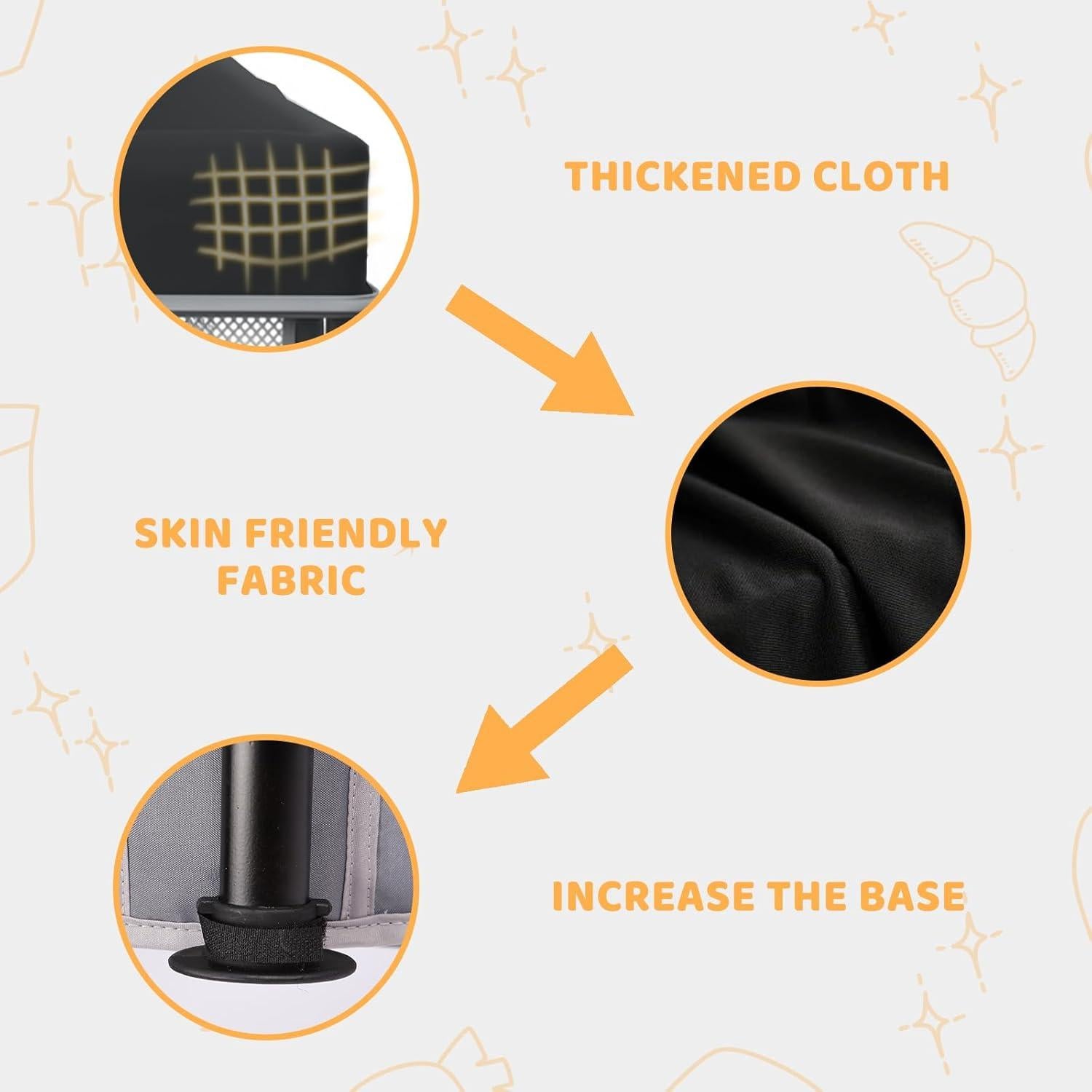 Corralito Plegable Taleco Gear 127x127cm con Pelotas