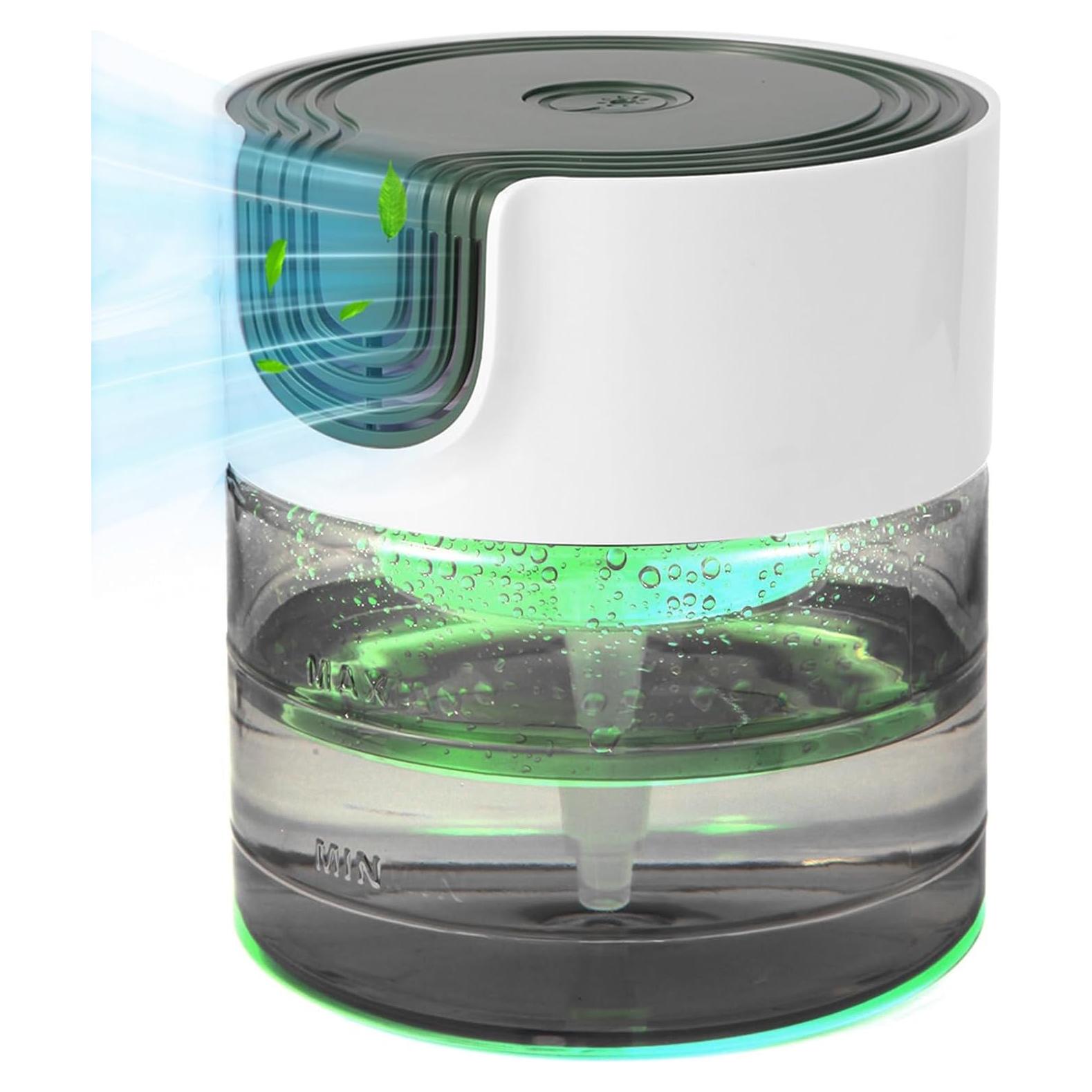 Purificador de Aire de Agua Oxyvana Verde 1300ml Silencioso