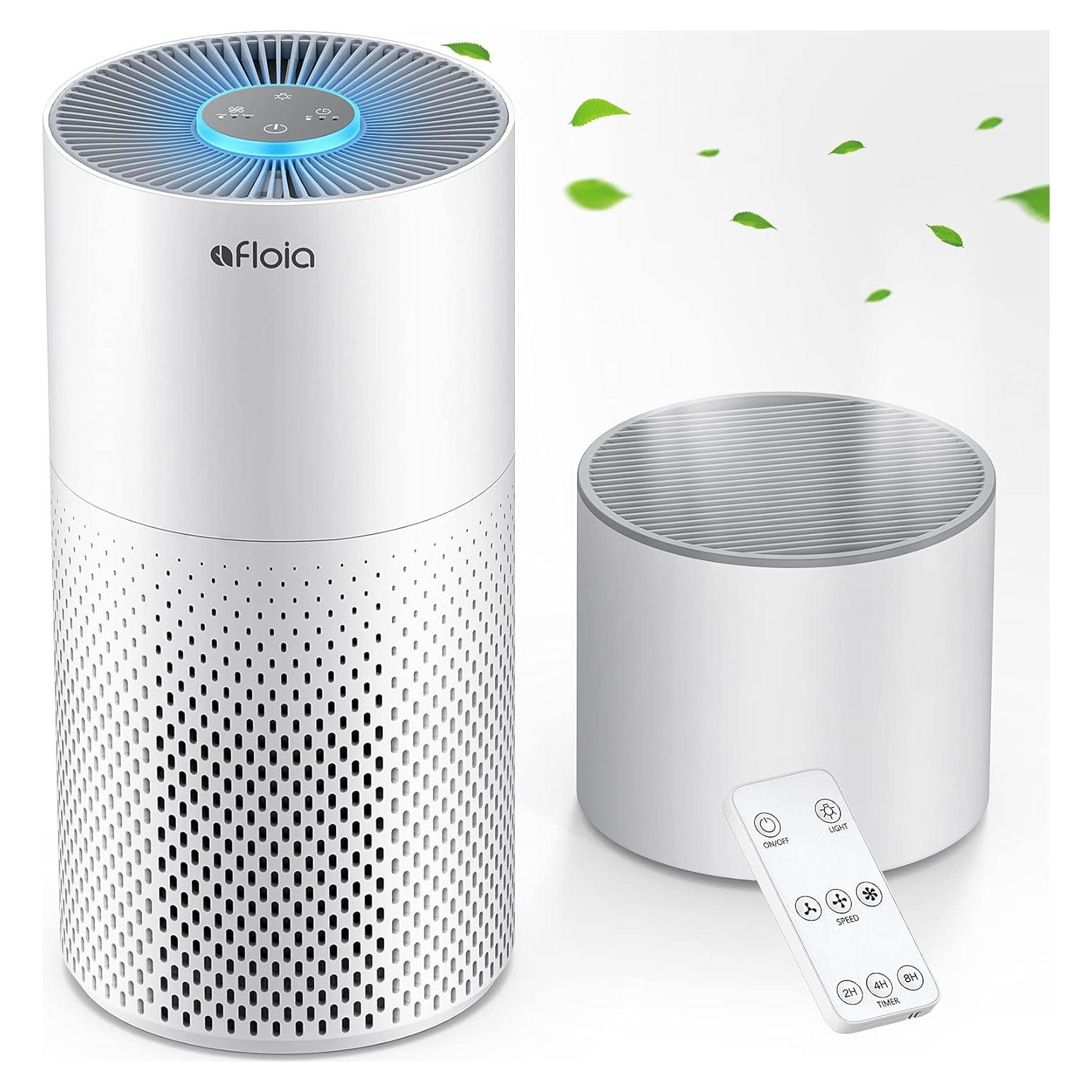 Humidificador y Purificador de Aire Afloia 2 en 1 55.5cm 3.29kg