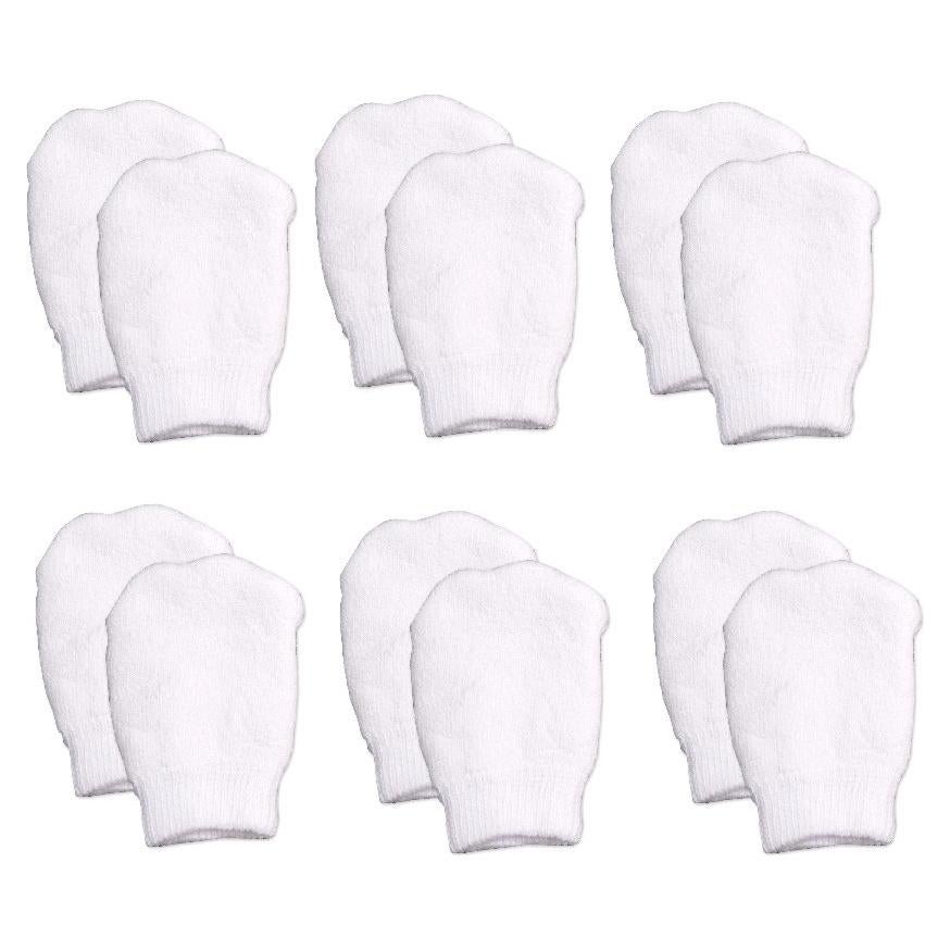 Manoplas de Algodón para Recién Nacidos Nurses Choice - 6 Pares