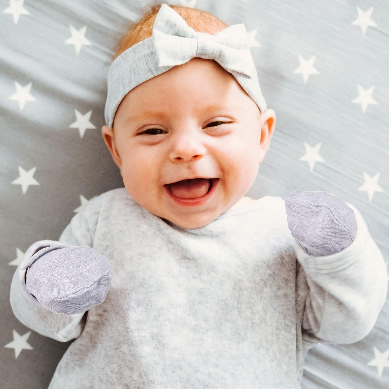 Manoplas Ajustables para Bebés Newcotte 6 Pares Algodón Cálido