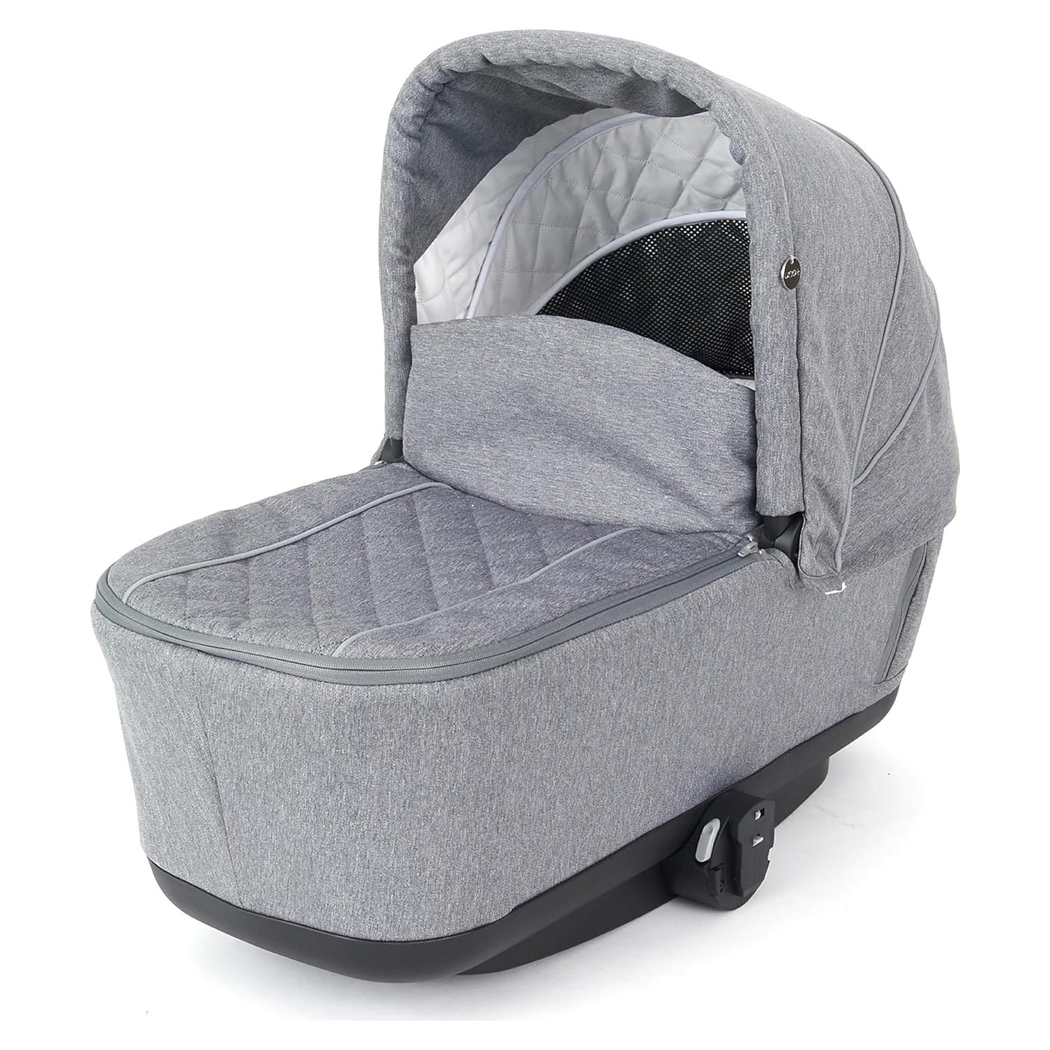 Cuna de Transporte KidCo Uno+ Portátil para Bebés Gris Perla