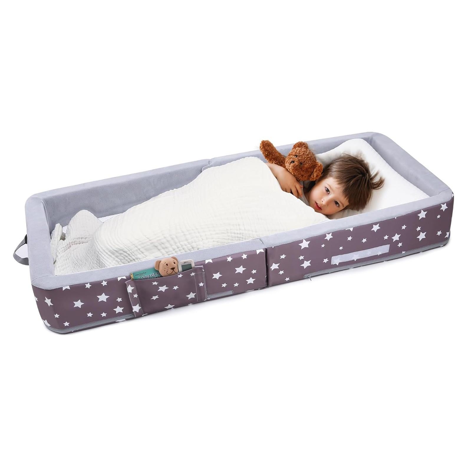 Cama de suelo plegable para niños Mooedcoe ZDC-M 137x63 cm
