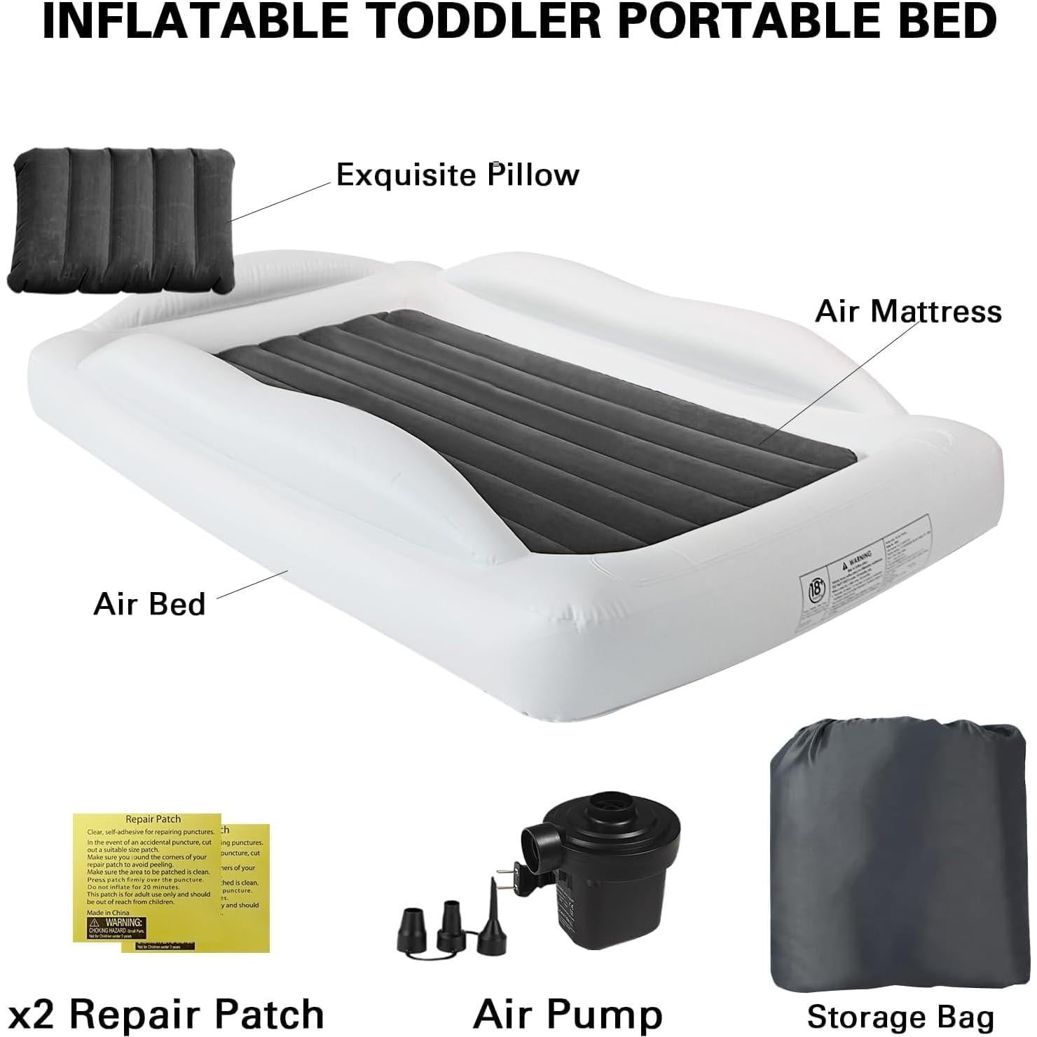 Cama Inflable para Niños RAUMRIGGE JS0349 152x100cm Gris