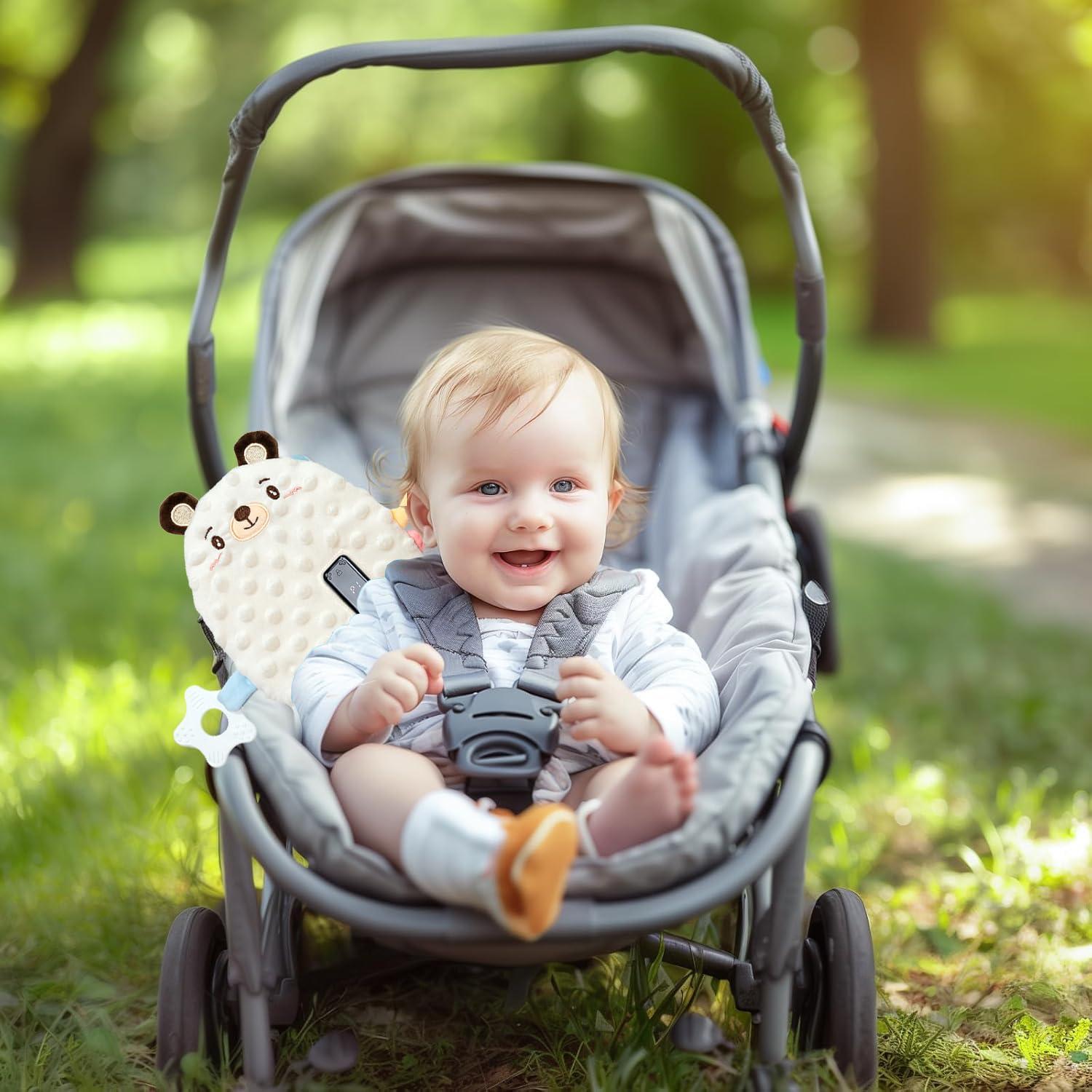 Soporte Vibrante para Bebés Oso - 3 Modos de Vibración