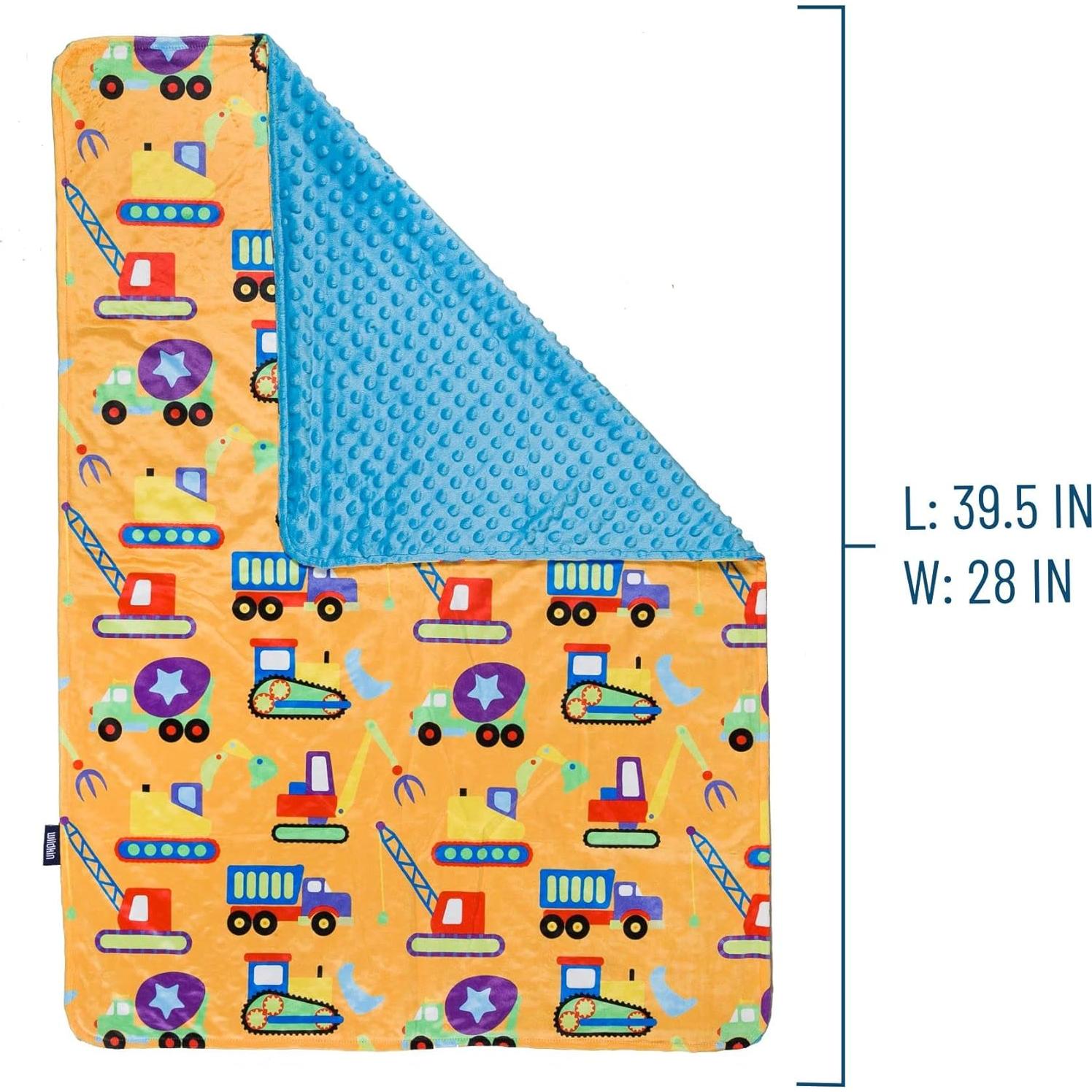 Manta de Bebé de Peluche Wildkin 100% Poliester 100x71 cm