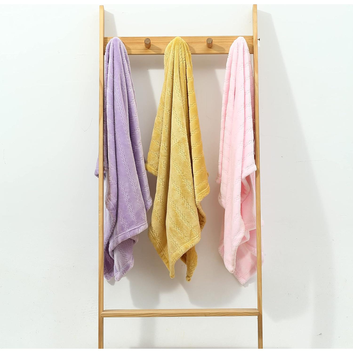 Manta Ligera Acogedora CREVENT 76x102 cm para Bebés Gris Claro