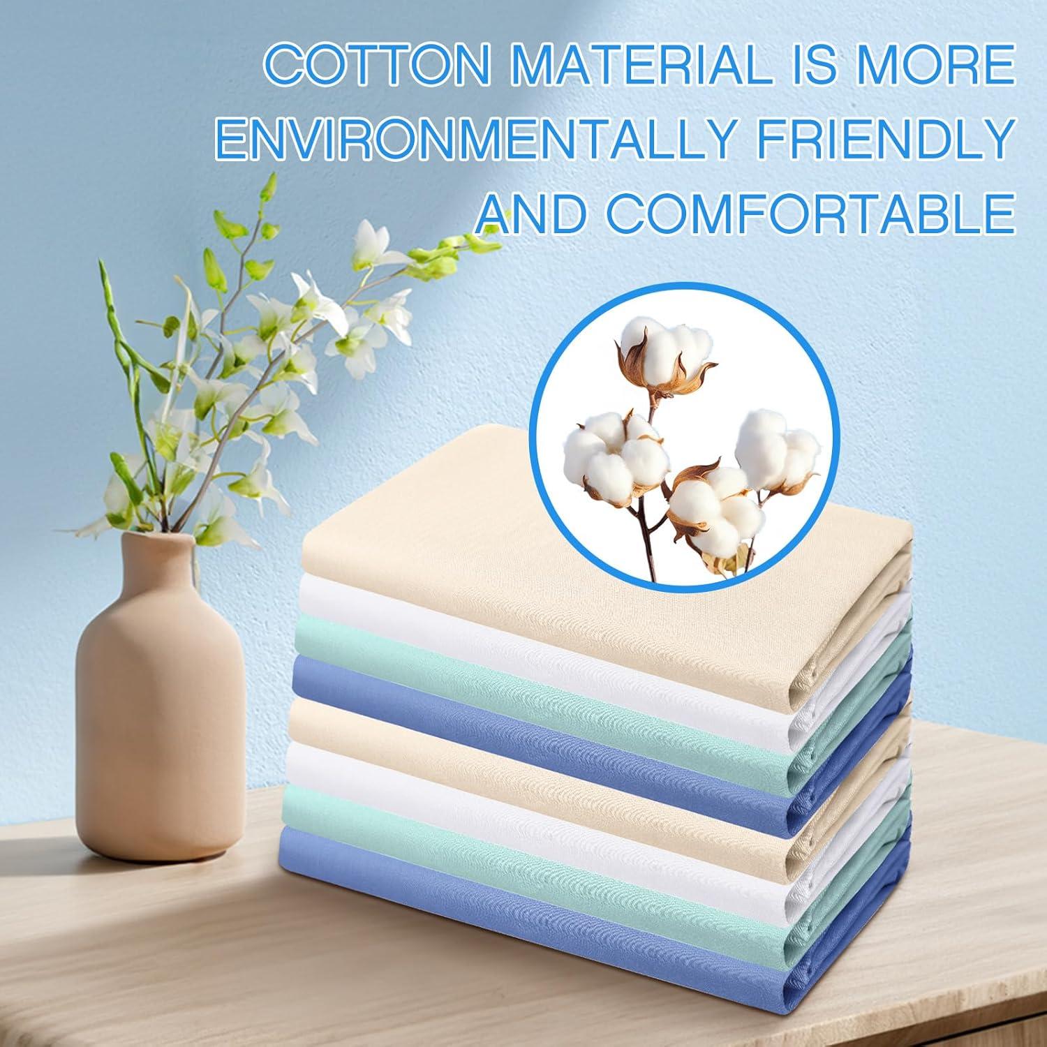 Sábanas Ajustadas para Cunas Macarrie 30 Pcs Algodón 130x60cm