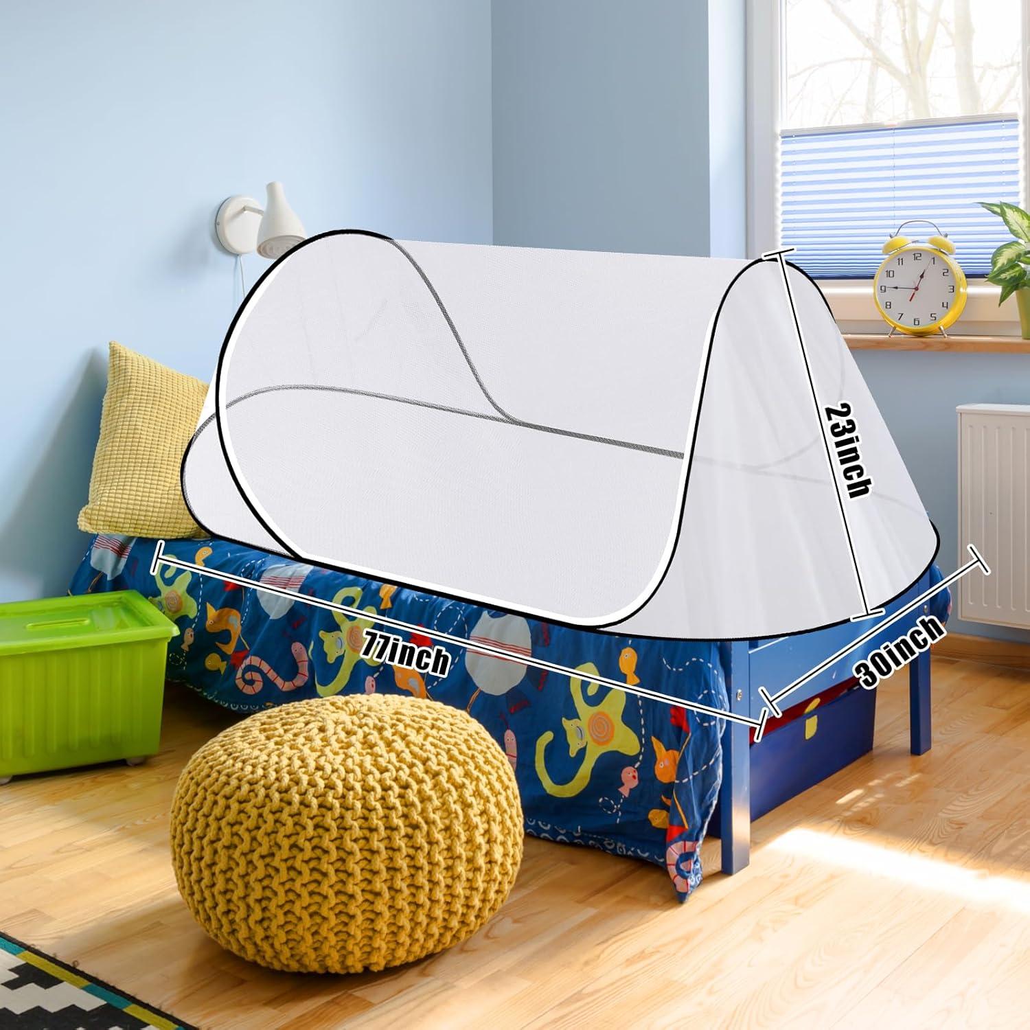 Red Antimosquitos Plegable Axcoix 195x76 cm Portátil