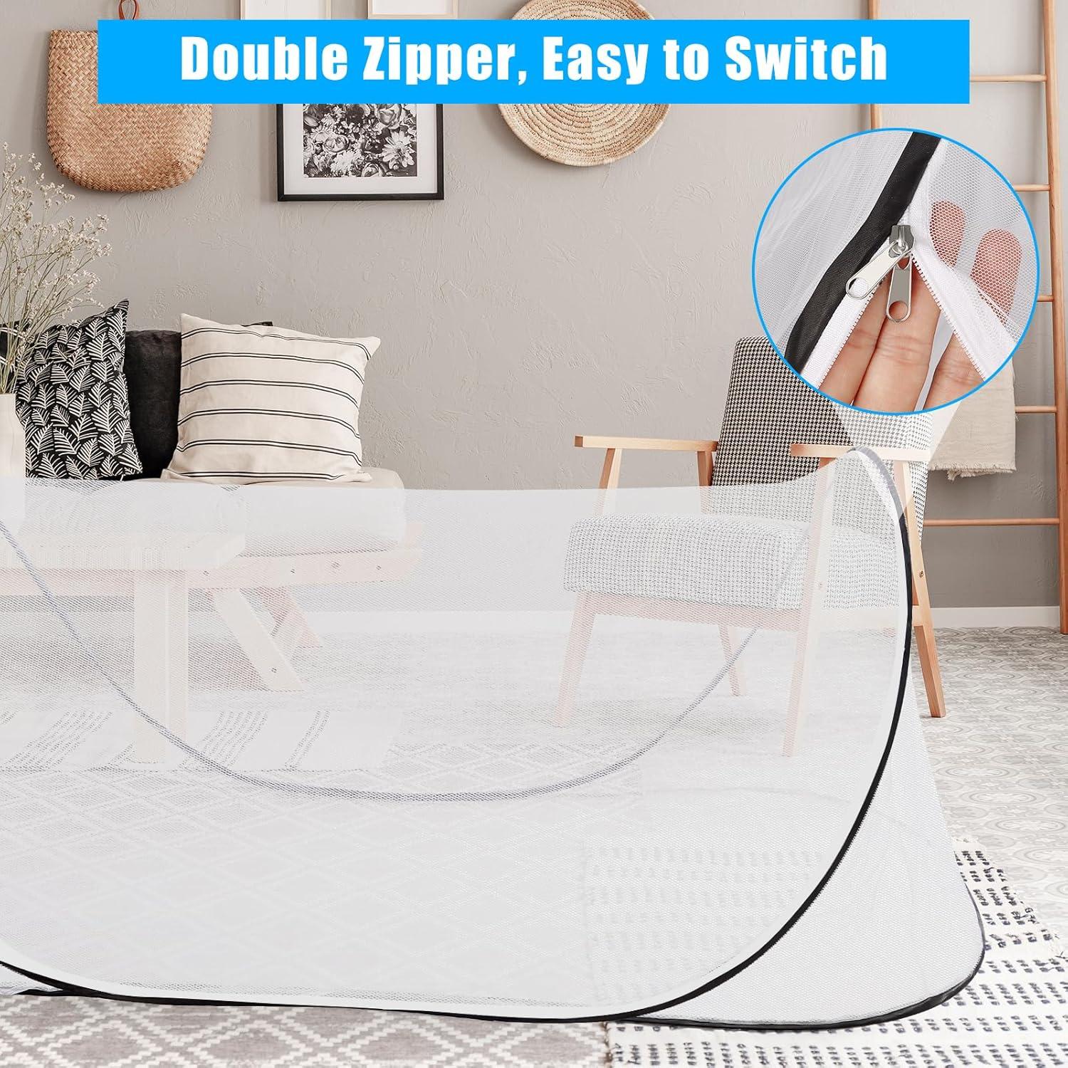 Red Antimosquitos Plegable Axcoix 195x76 cm Portátil