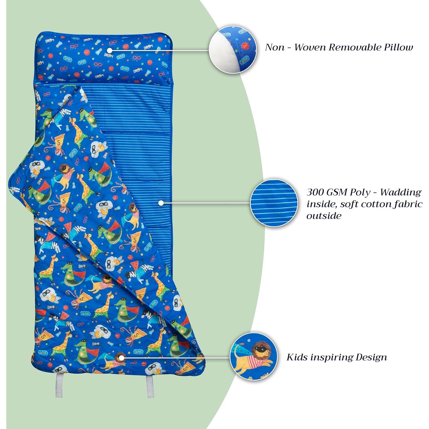 Colchoneta para Niños Maison d'Hermine Superhéroe 139.7x68.6cm