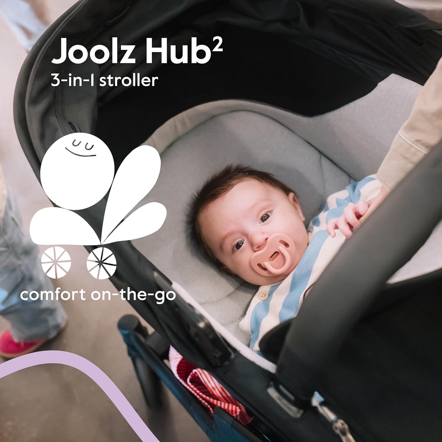 Cuna Compacta Joolz Hub2 para Recién Nacidos - 3.45 kg, UPF 50+