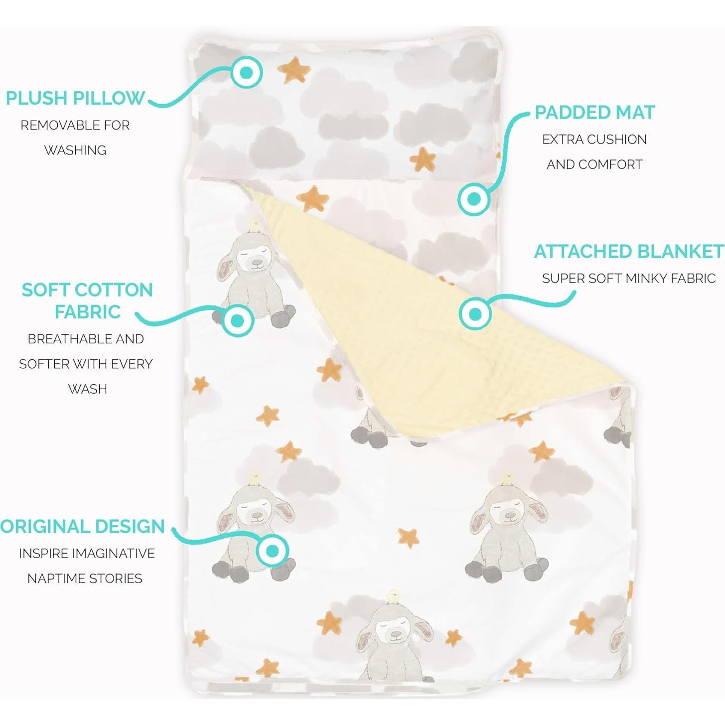 Saco de Dormir JumpOff Jo Corderito 109x51 cm para Niños