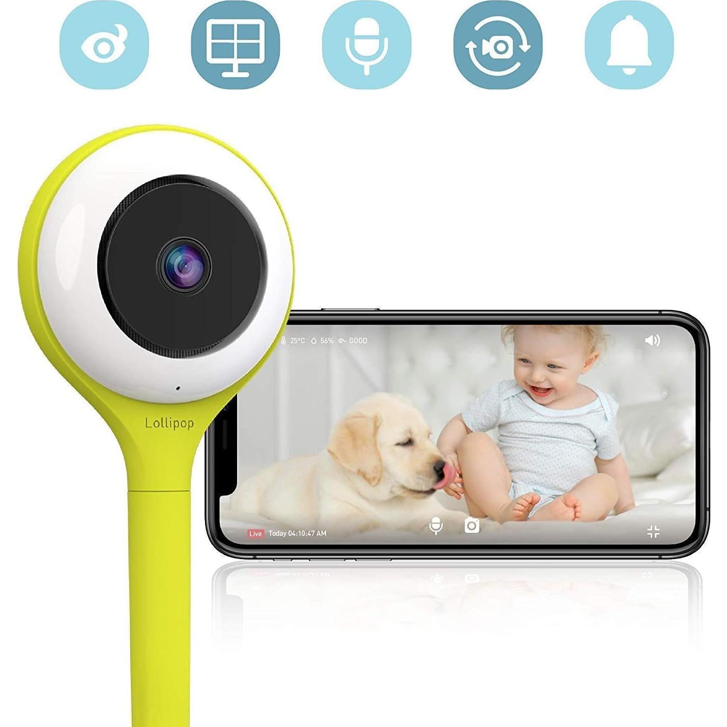 Monitor de Bebé Lollipop CABC-LOL Wi-Fi Detección Llanto