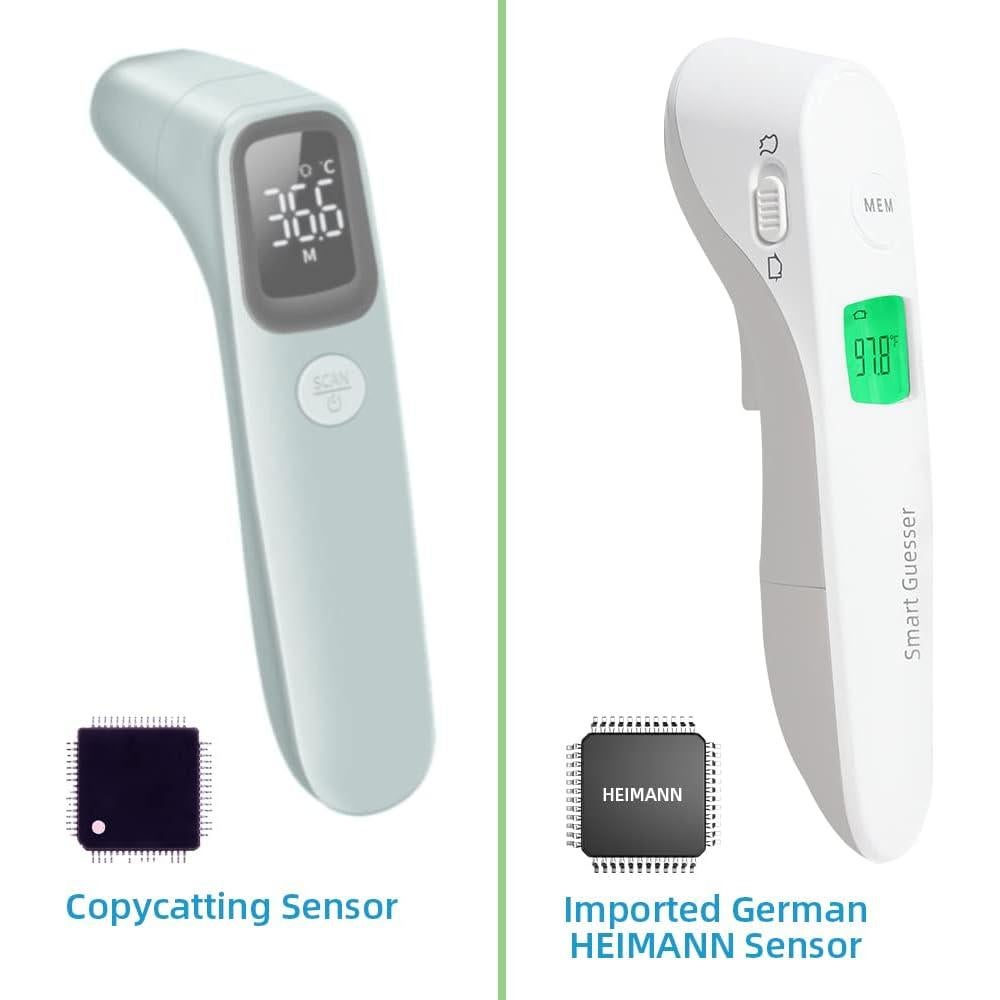 Termómetro Digital Infrarrojo Sin Contacto Smart Guesser LFR30B
