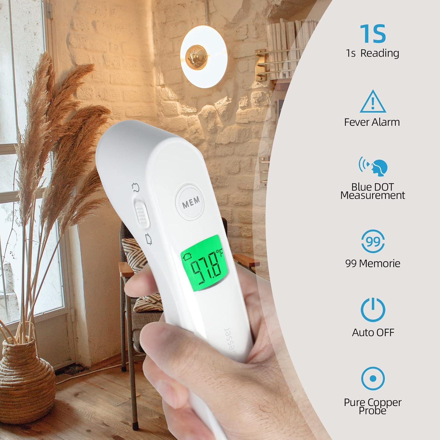 Termómetro Digital Infrarrojo Sin Contacto Smart Guesser LFR30B