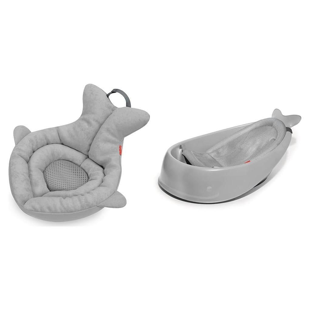 Bañera para Bebés Skip Hop Moby 3 Etapas - Gris
