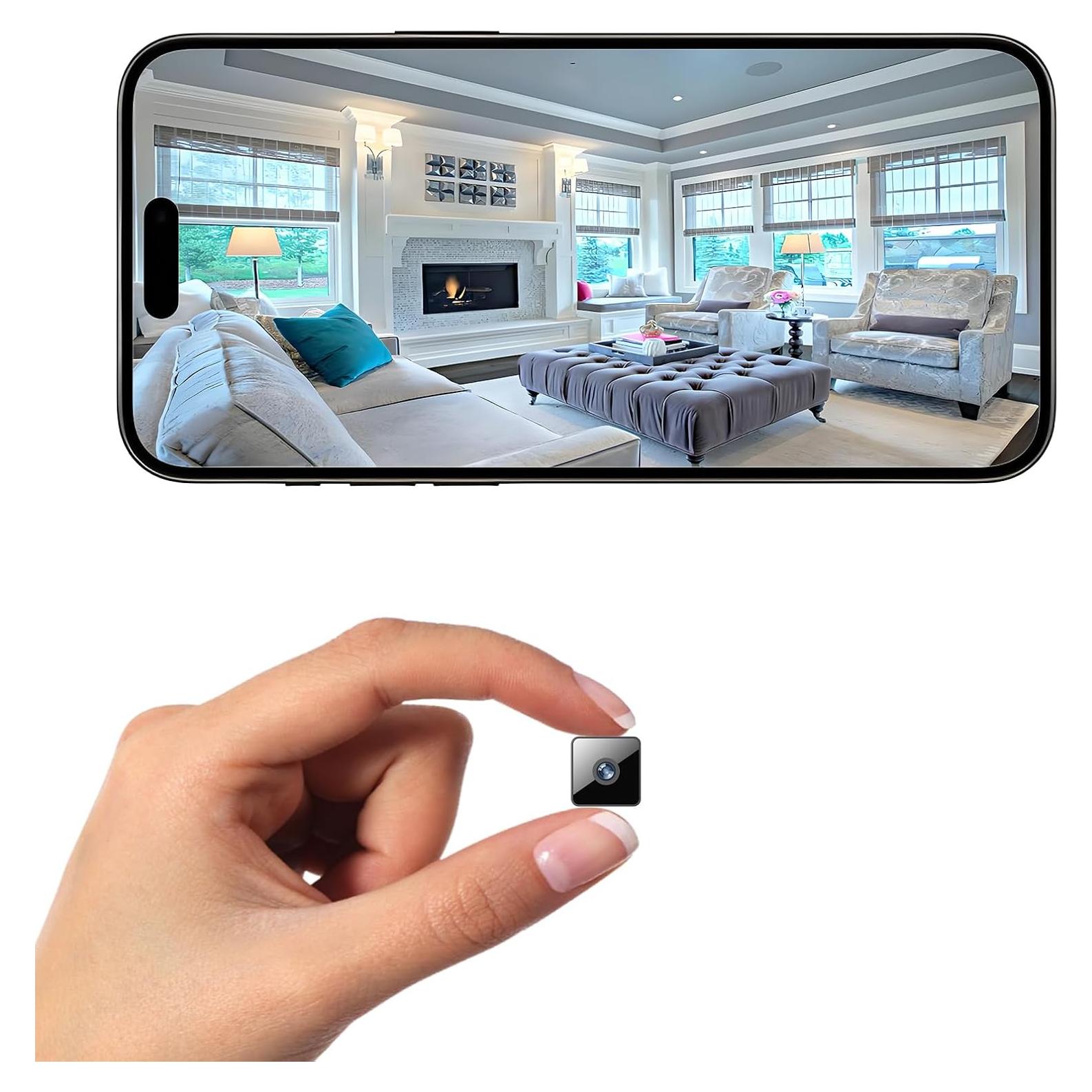 Mini Cámara de Seguridad Inalámbrica HowKow X11 1080P HD