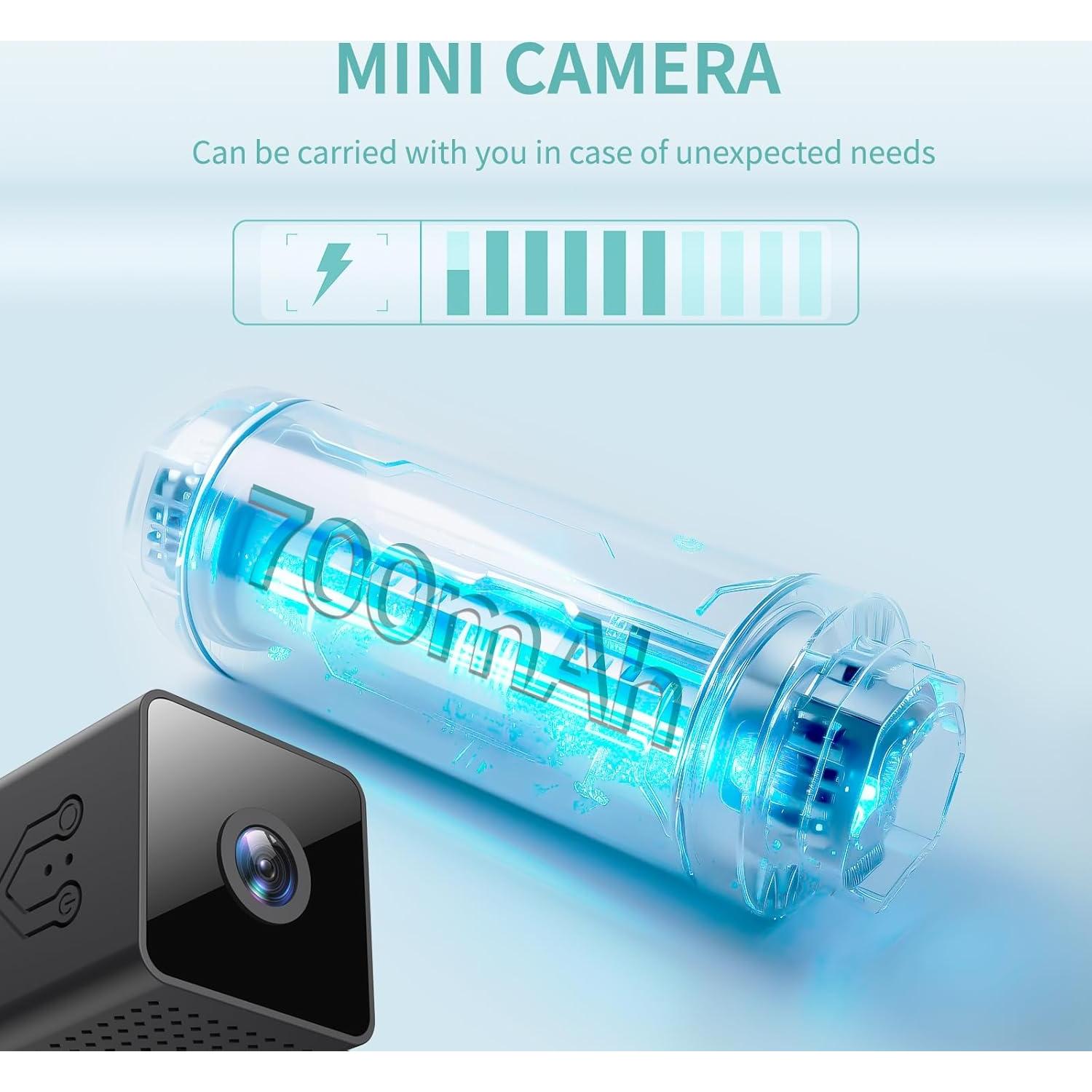 Mini Cámara de Seguridad Inalámbrica HowKow X11 1080P HD