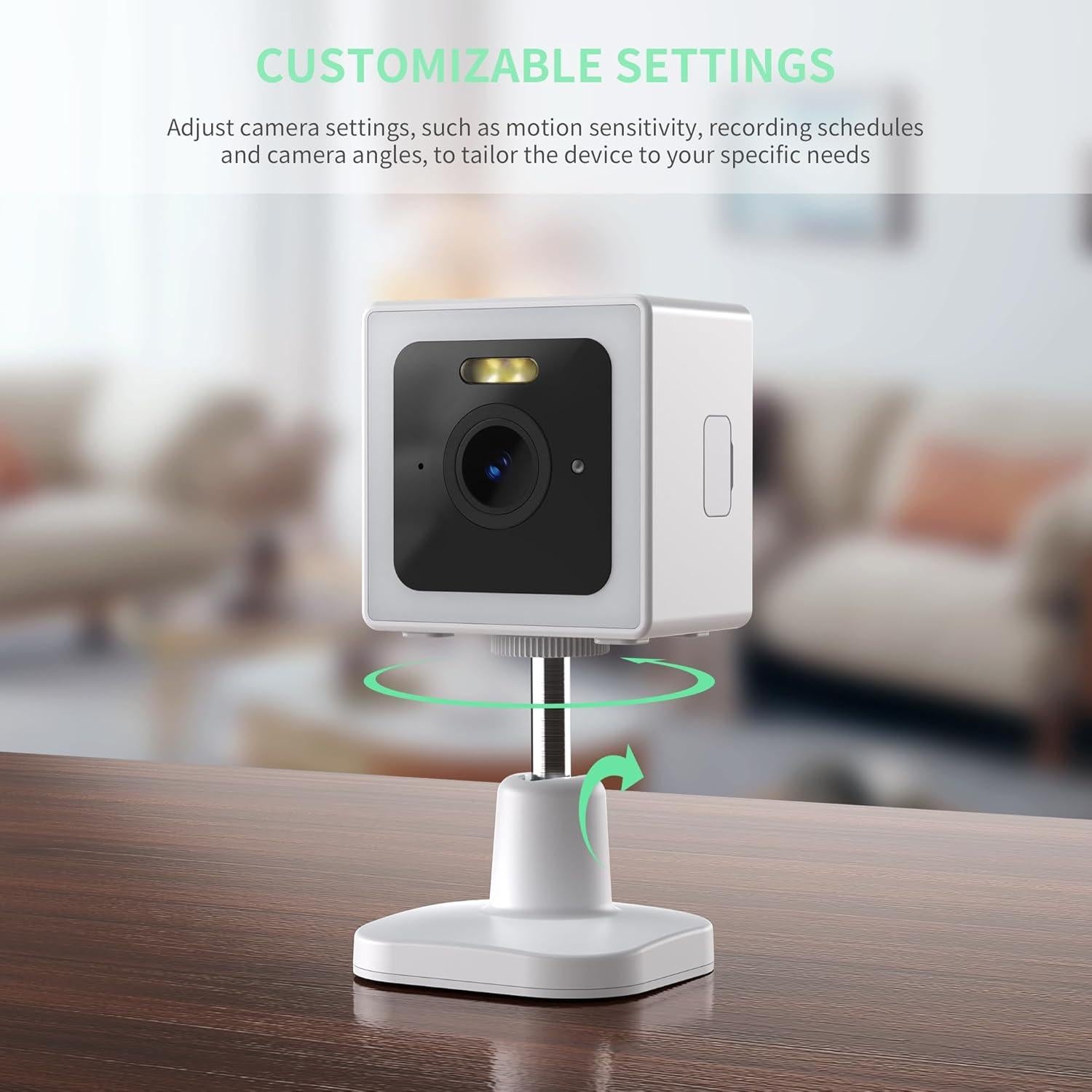 Cámara de Seguridad EDSACE 2K Wi-Fi IP65 con Visión Nocturna