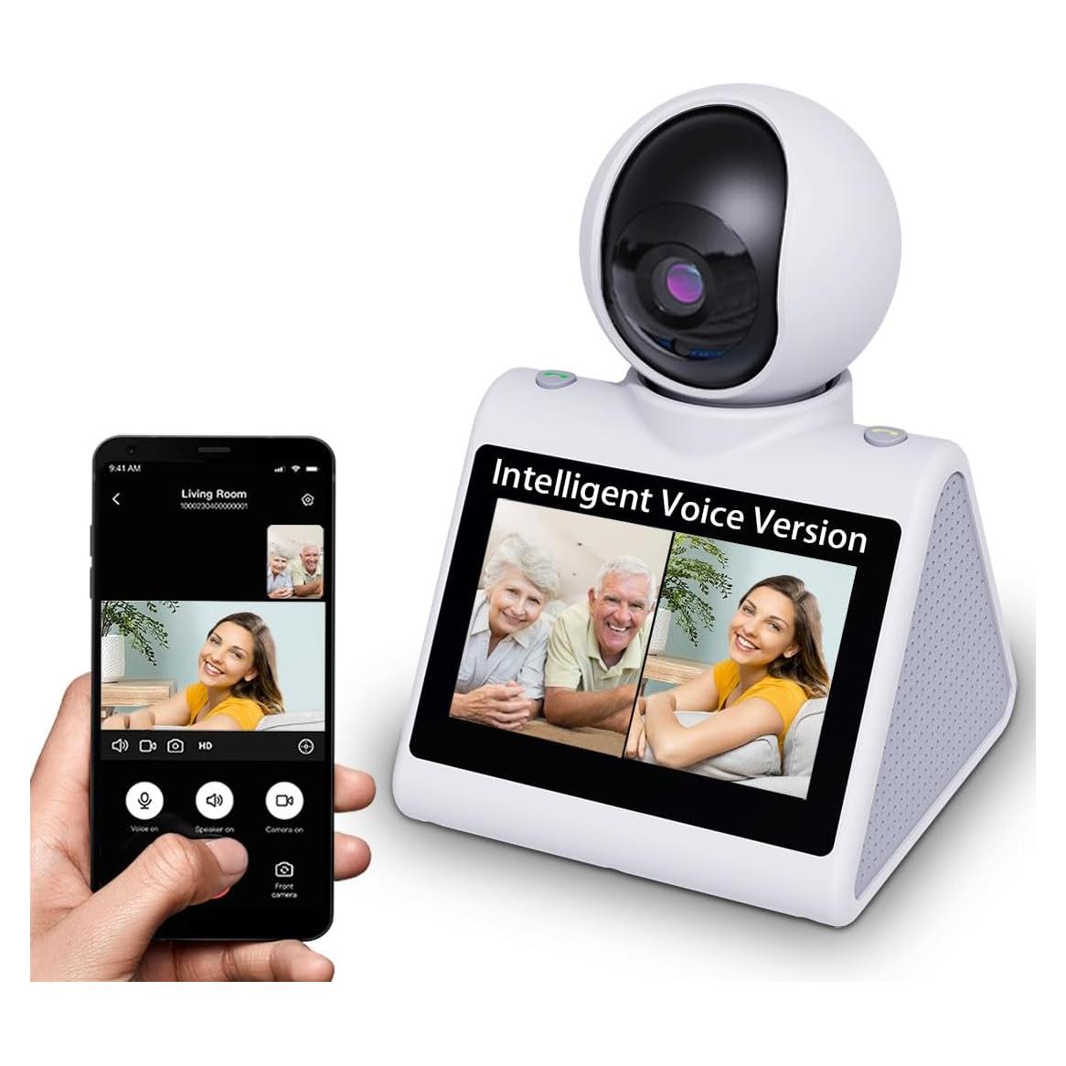 Cámara de Seguridad Interior 4K KUKA con Voz Inteligente