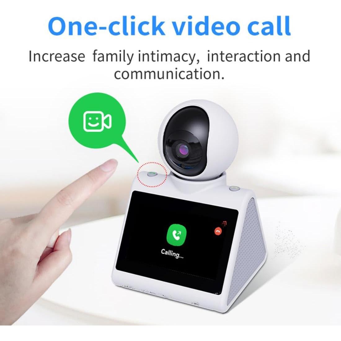 Cámara de Seguridad Interior 4K KUKA con Voz Inteligente