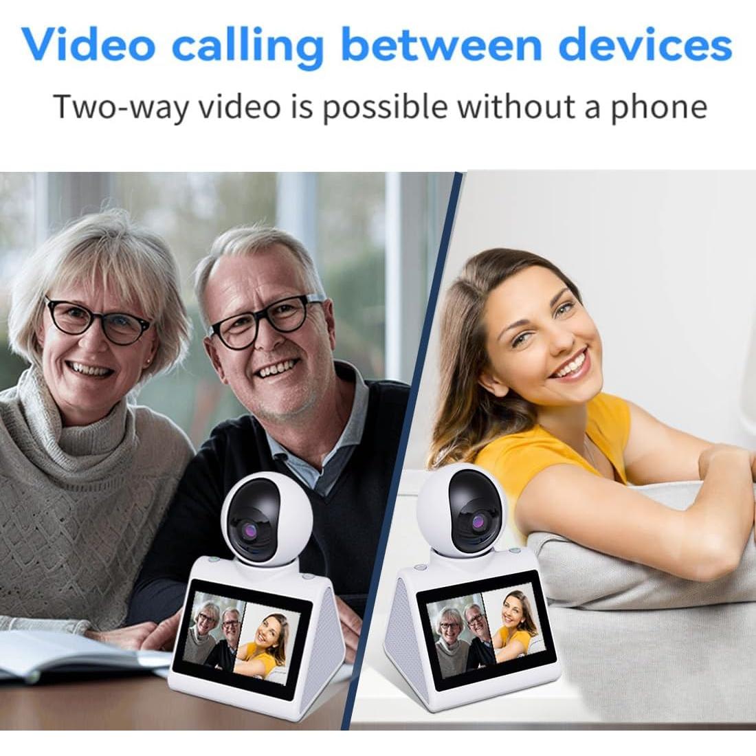 Cámara de Seguridad Interior 4K KUKA con Voz Inteligente