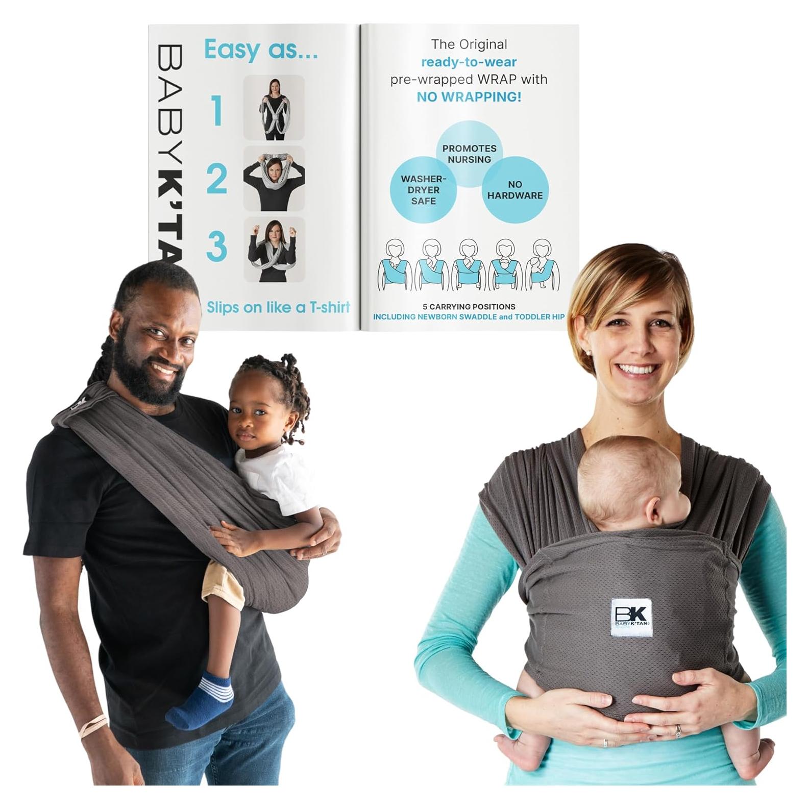 Portabebés Breeze Baby K'tan Algodón 100% Transpirable XL